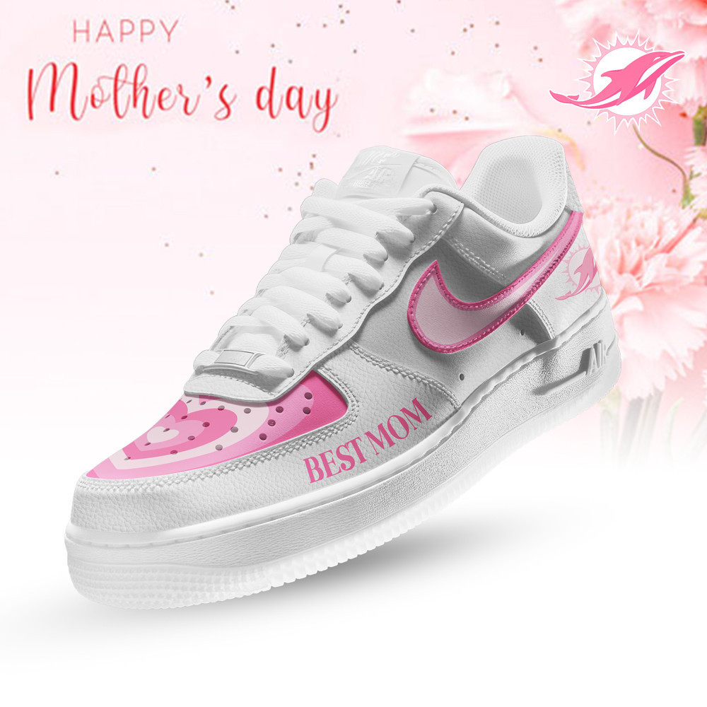 Miami Dolphins | Premium NFL Mother Day AF1 Shoes NP