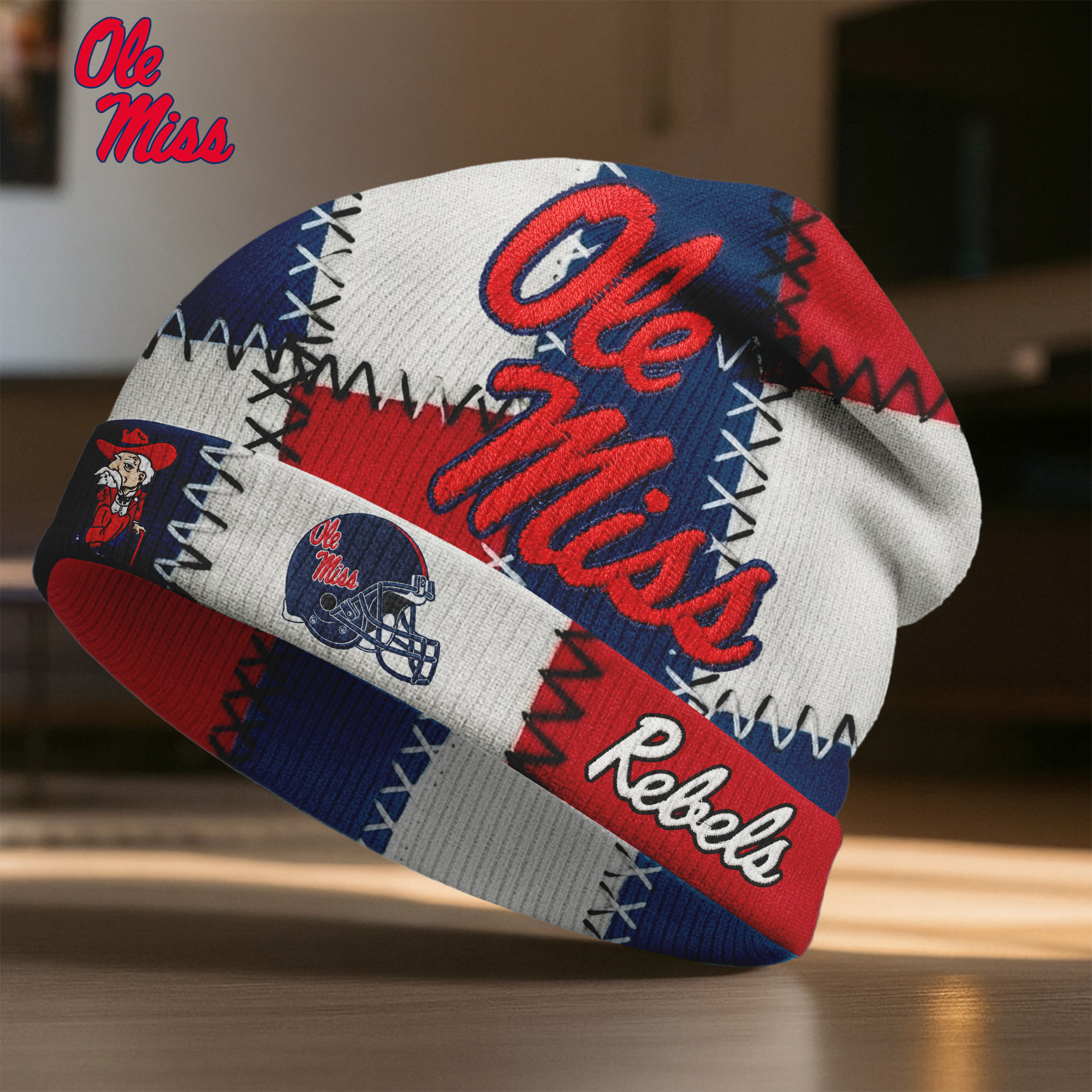 Ole Miss Rebels | Premium NCAA Pride Beanie Hat NY