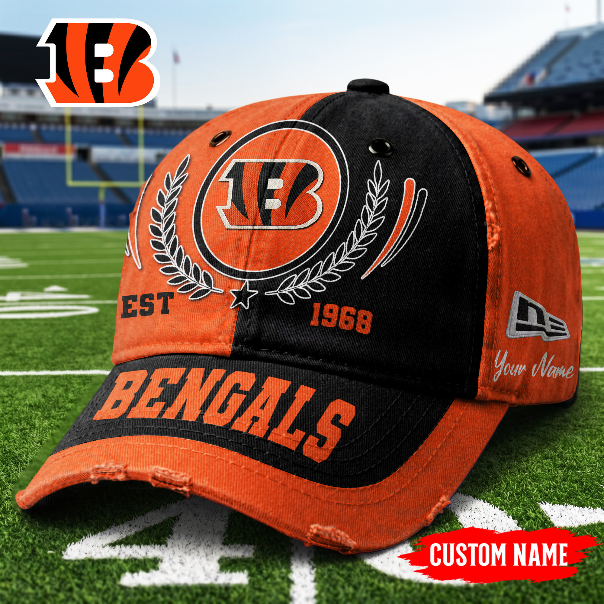 Cincinnati Bengals | Premium NFL Split Color New Era Cap TD