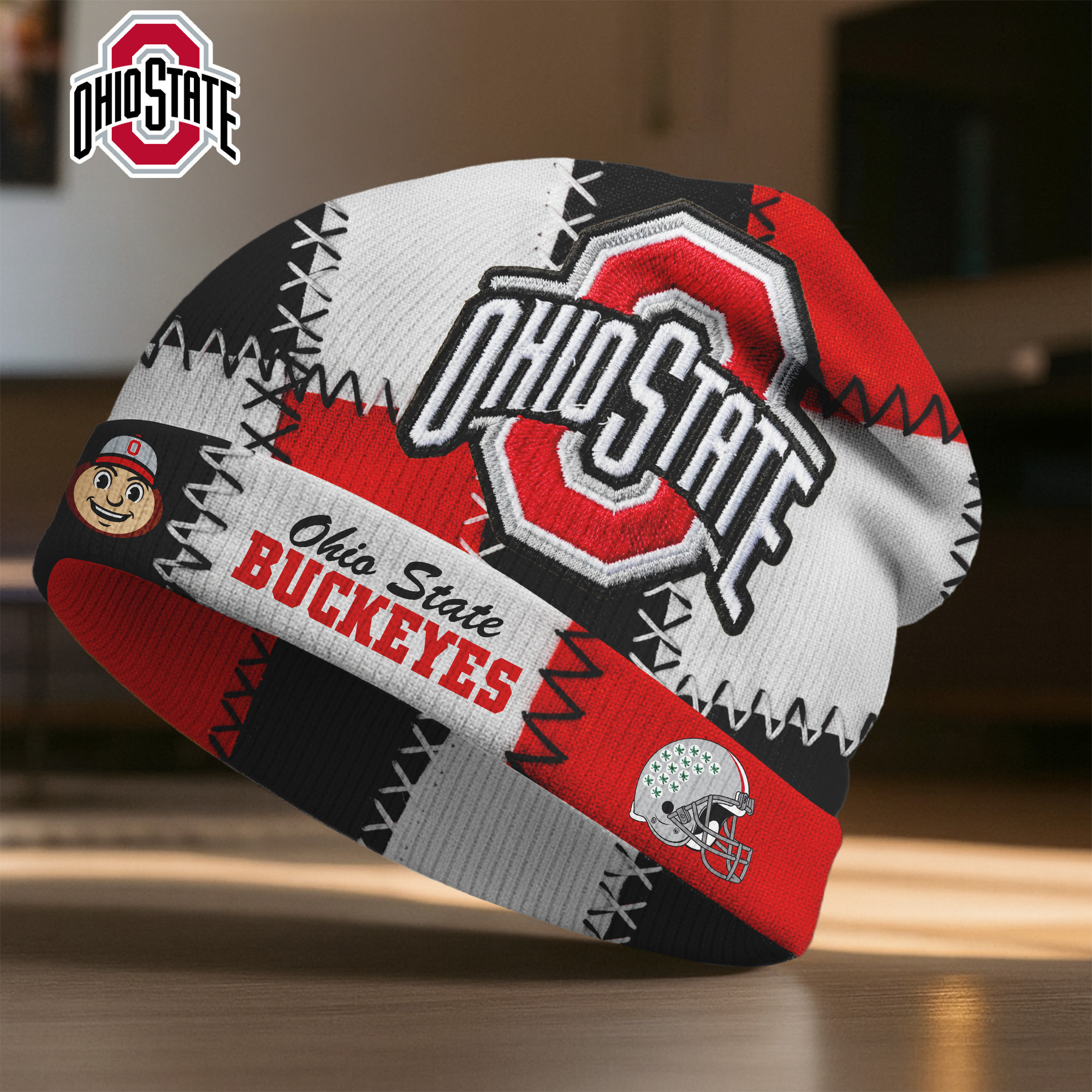 Ohio State Buckeyes | Premium NCAA Pride Beanie Hat NY