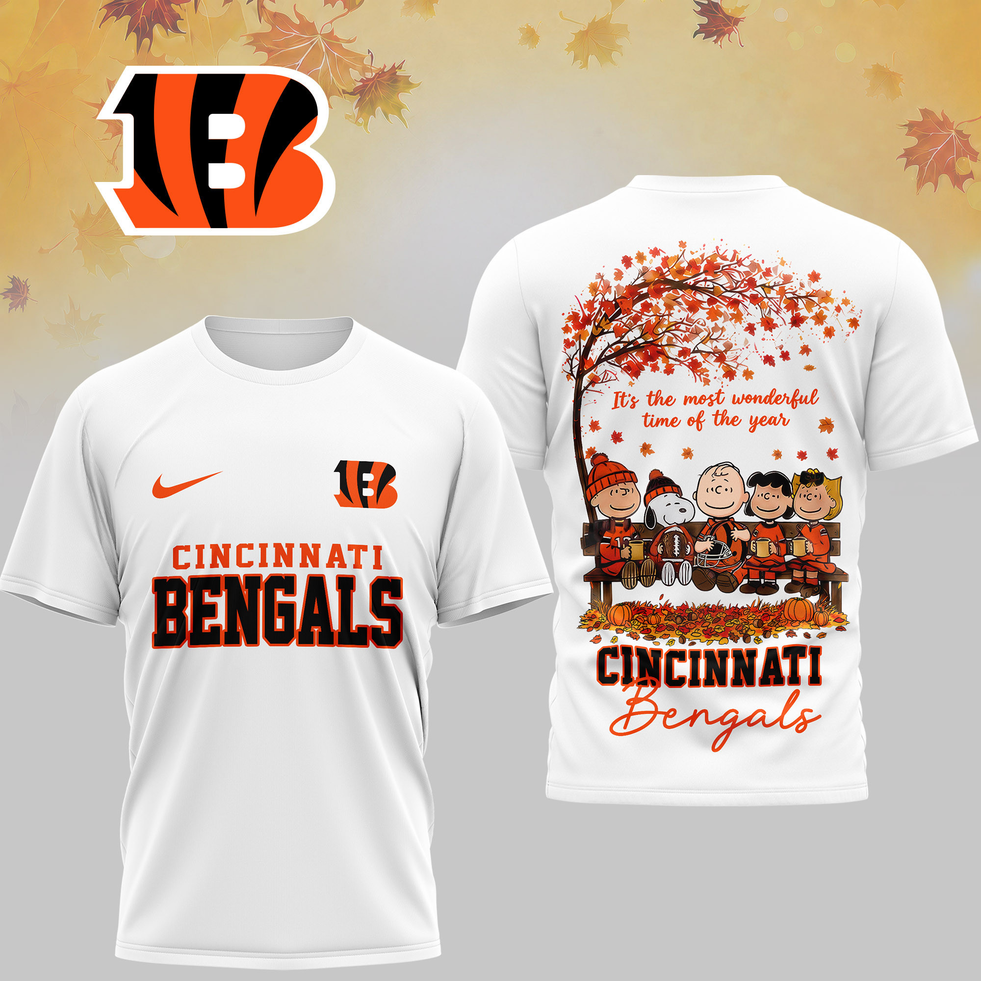 Cincinnati Bengals | Premium NFL It's the Most Wonderful Time of the Year 3D Shirt NY