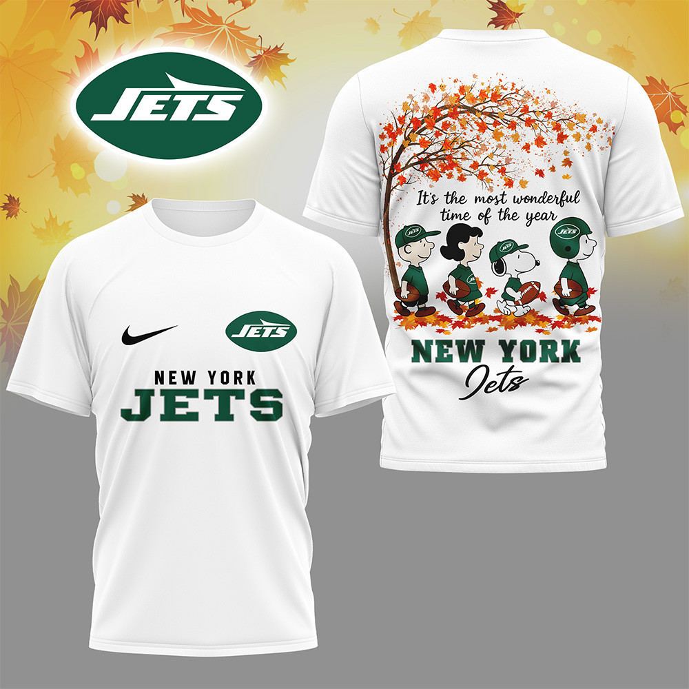 New York Jets | Premium NFL Fall Season 3D Shirt HI