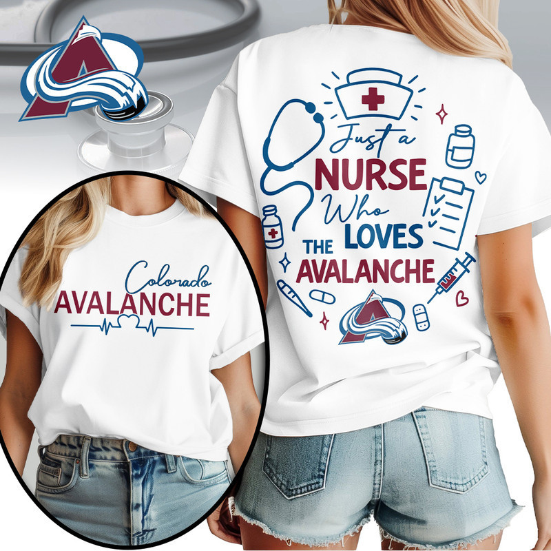 Colorado Avalanche | Premium NHL Fan Nurse 3D Shirt HY