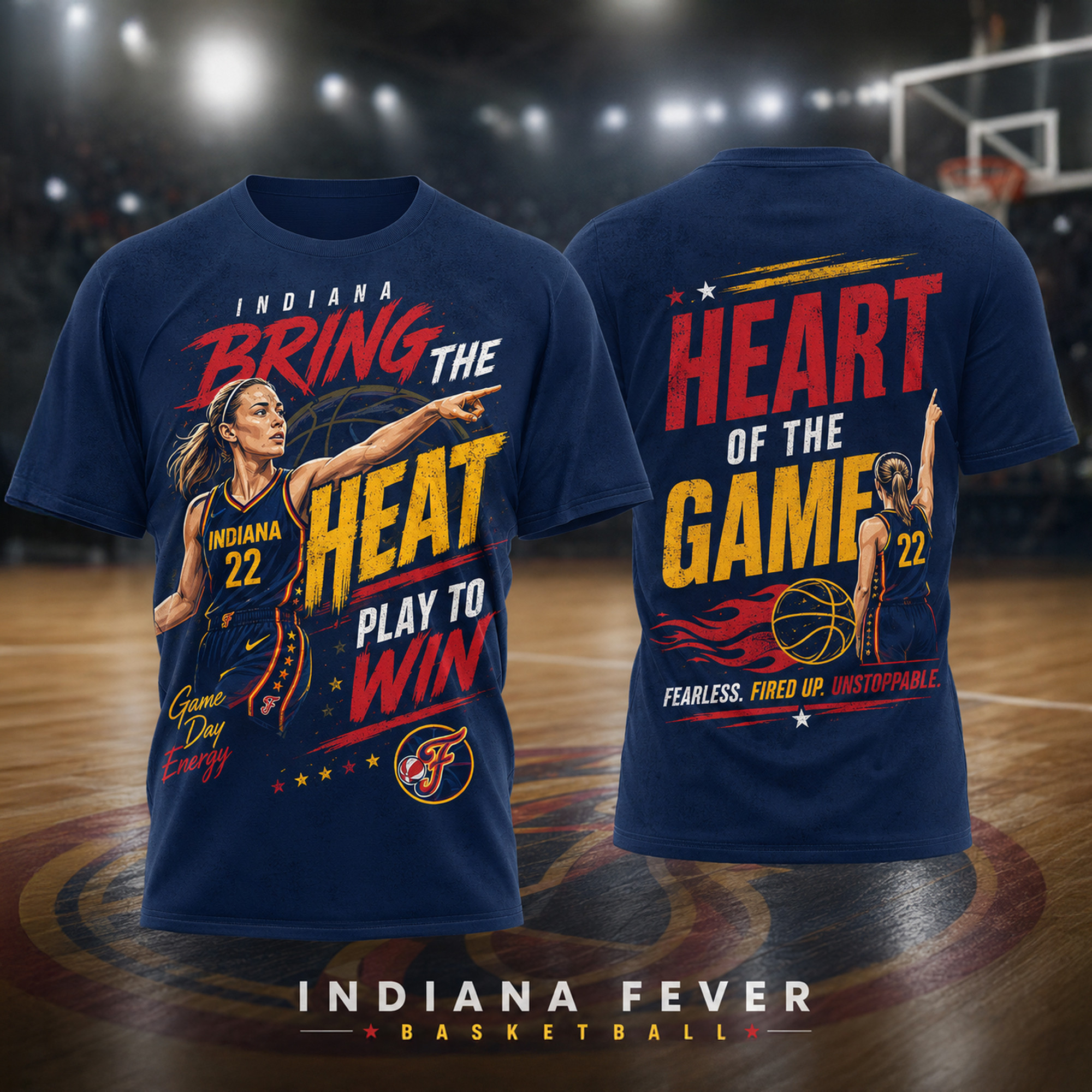 Indiana Fever | Premium WNBA 3D Shirt TD