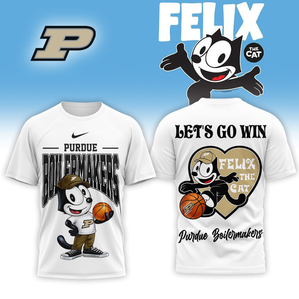Purdue Boilermakers | Premium NCAA Hoop Felix Classic 3D Shirt NTH1