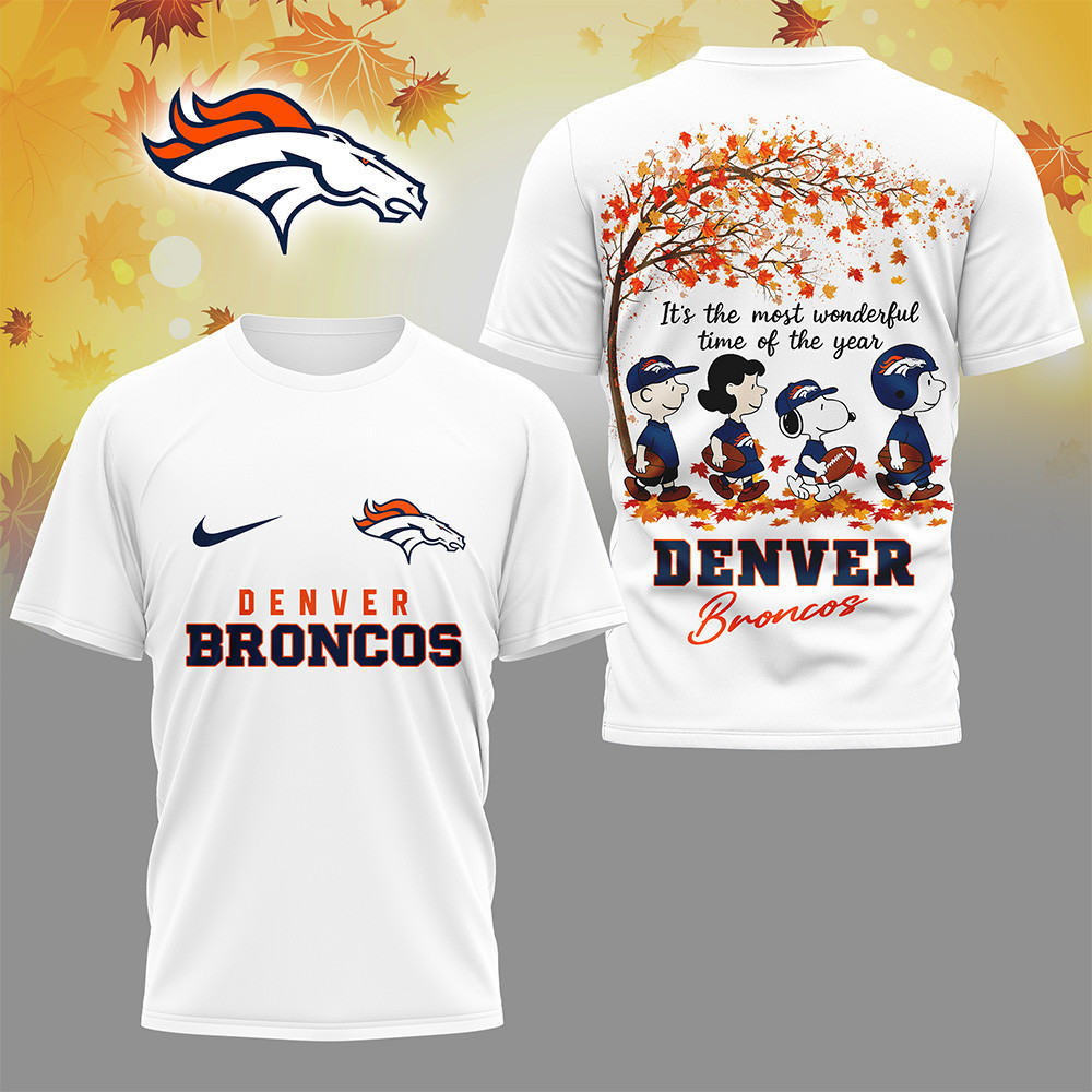 Denver Broncos | Premium NFL Fall Season 3D Shirt HI