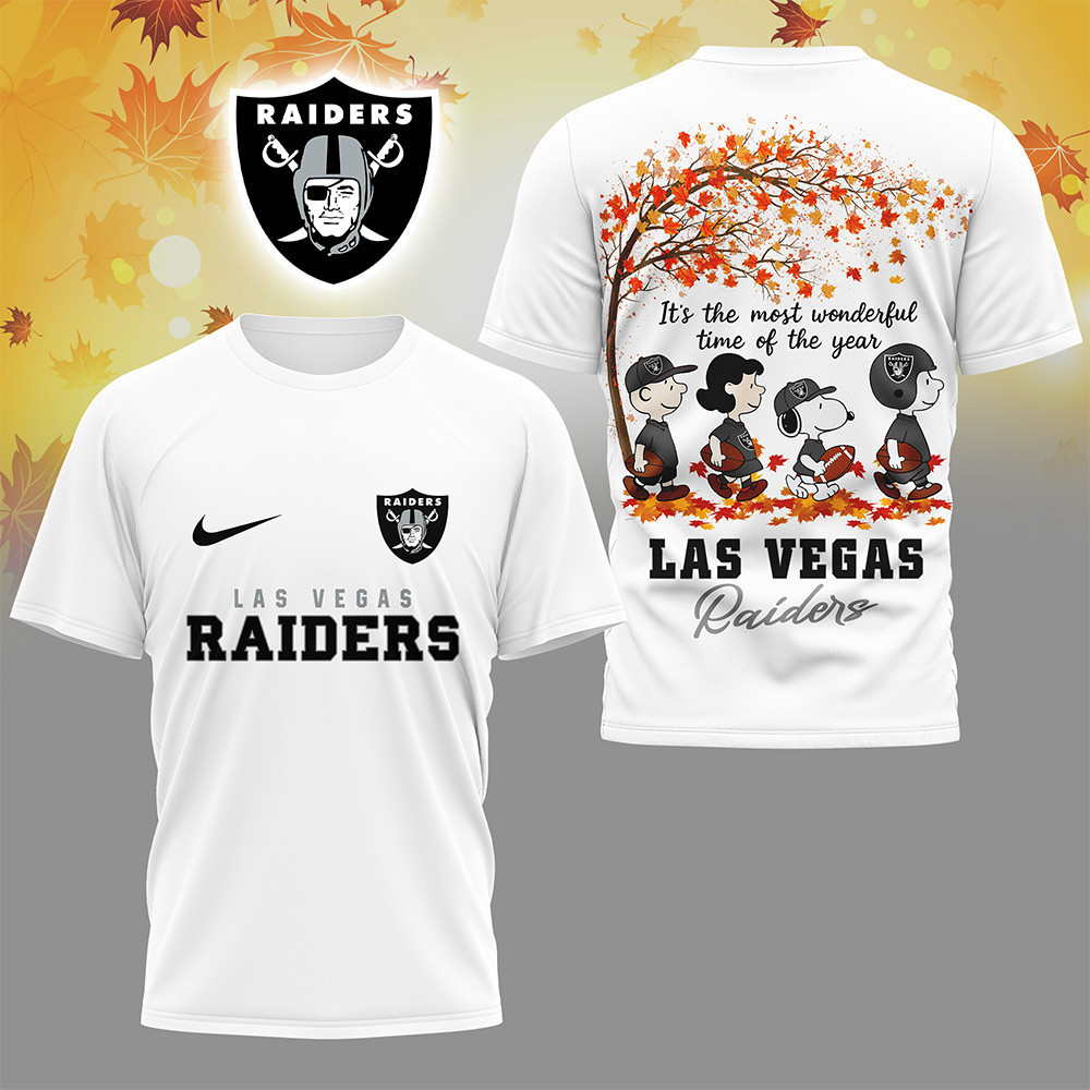 Las Vegas Raiders | Premium NFL Fall Season 3D Shirt HI