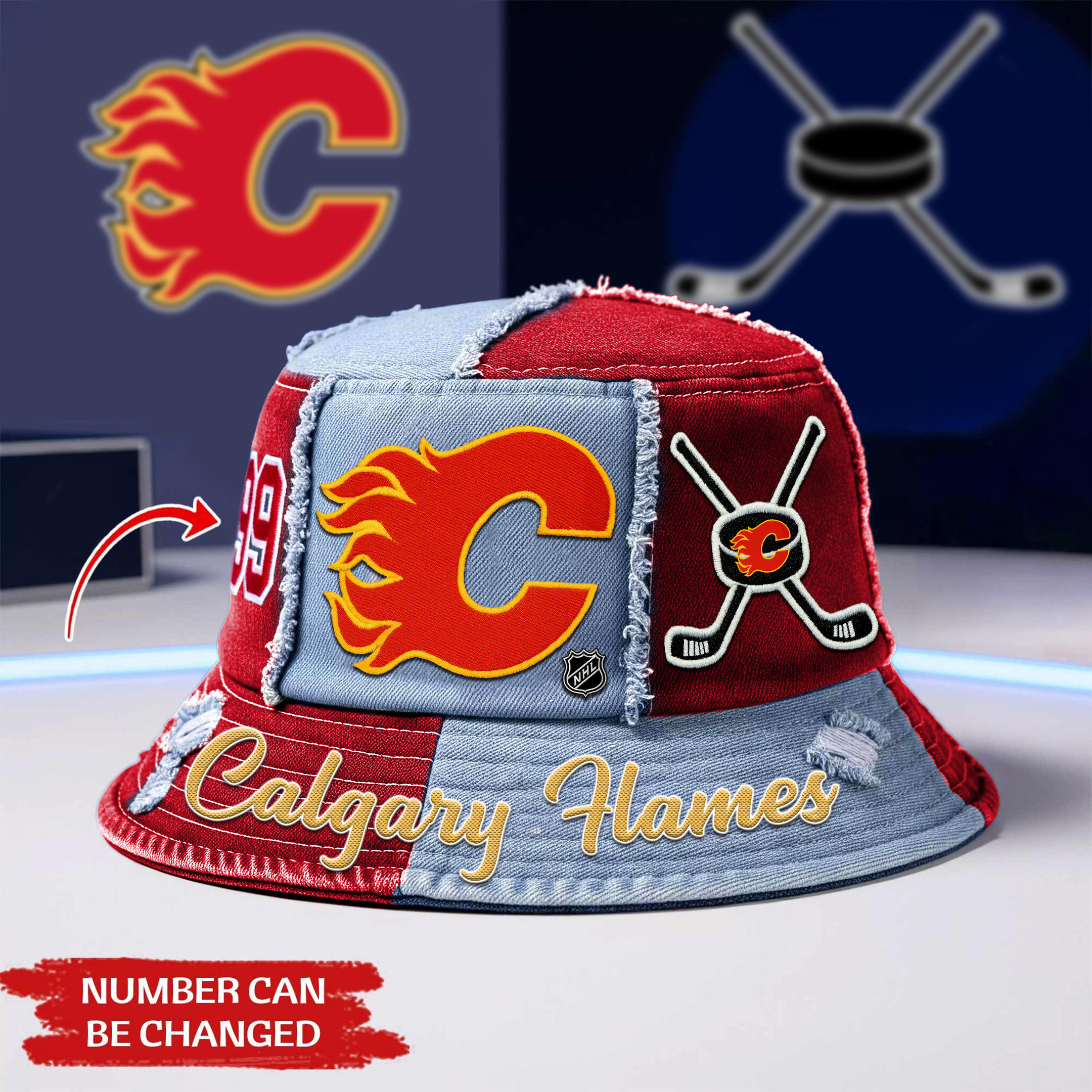 Calgary Flames | Premium NHL Bucket Hat TD