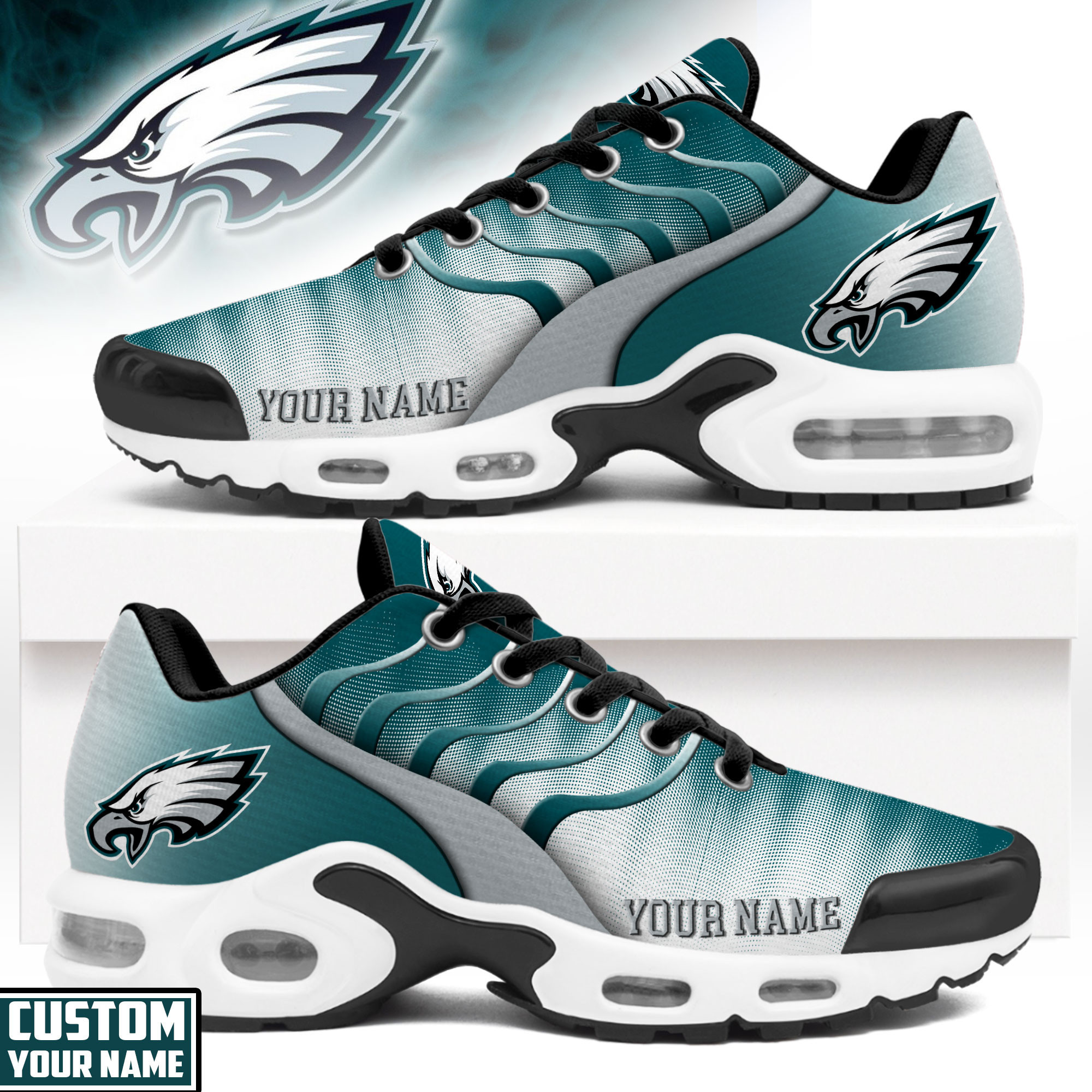 Philadelphia Eagles | Premium NFL Endzone Runner Air Max Shoes NTH1