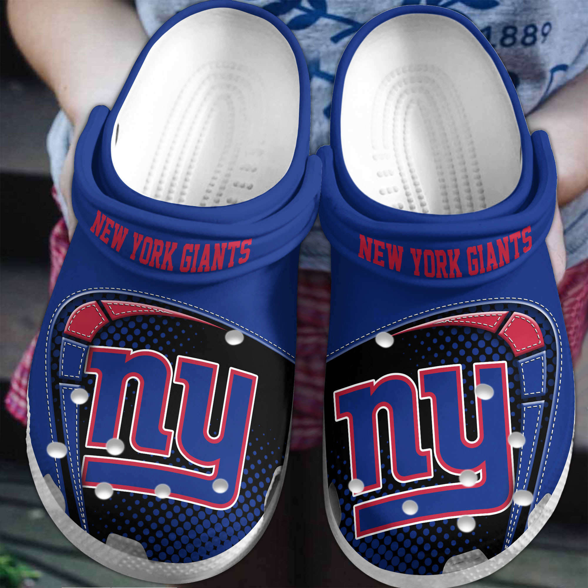 New York Giants | Premium NFL Crocs Shoes NY