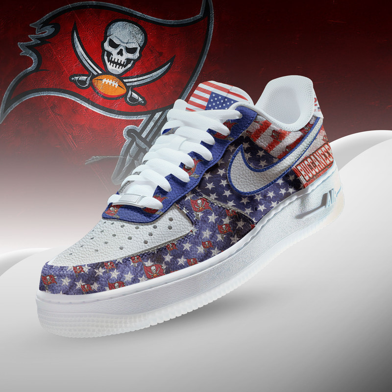 Tampa Bay Buccaneers | Premium NFL 250 Years Of America AF1 Shoes HY