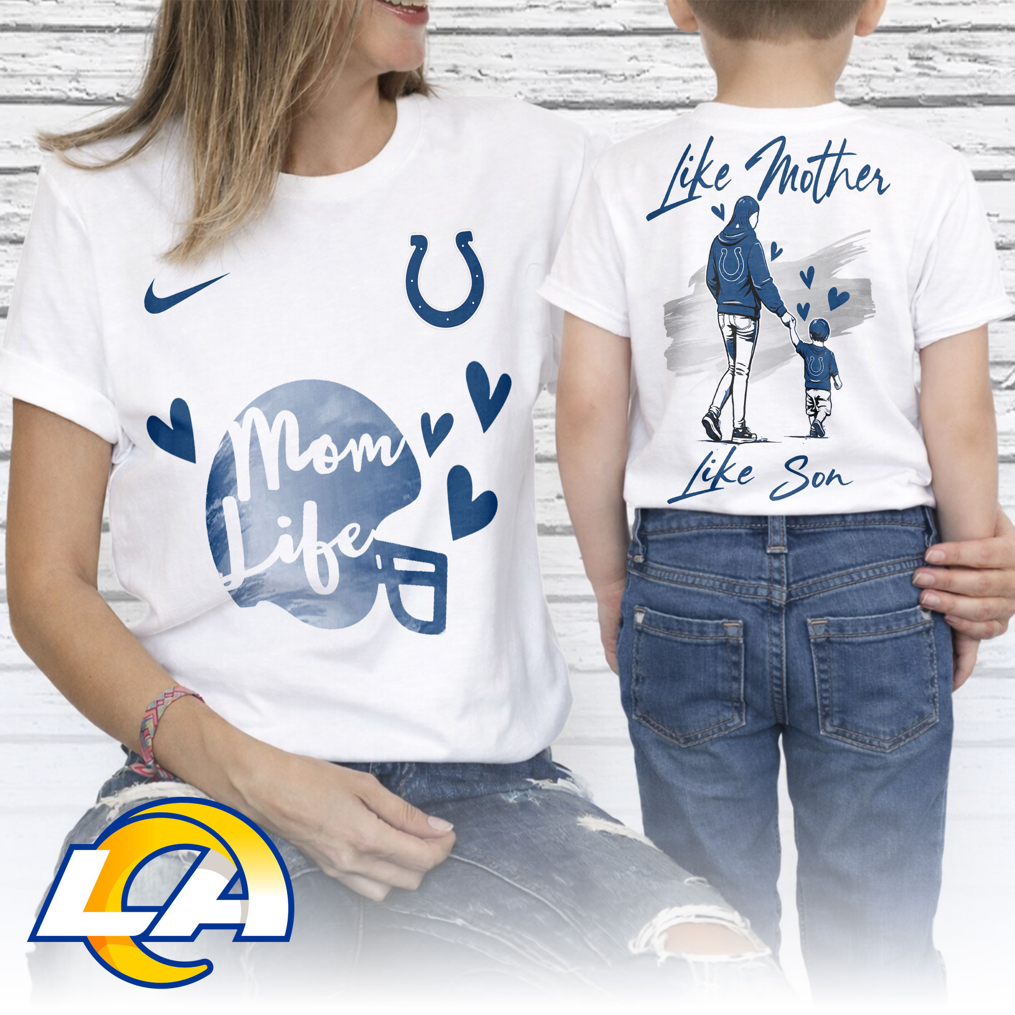 Los Angeles Rams | Premium NFL Like Mother Like Son 3D Shirt NP