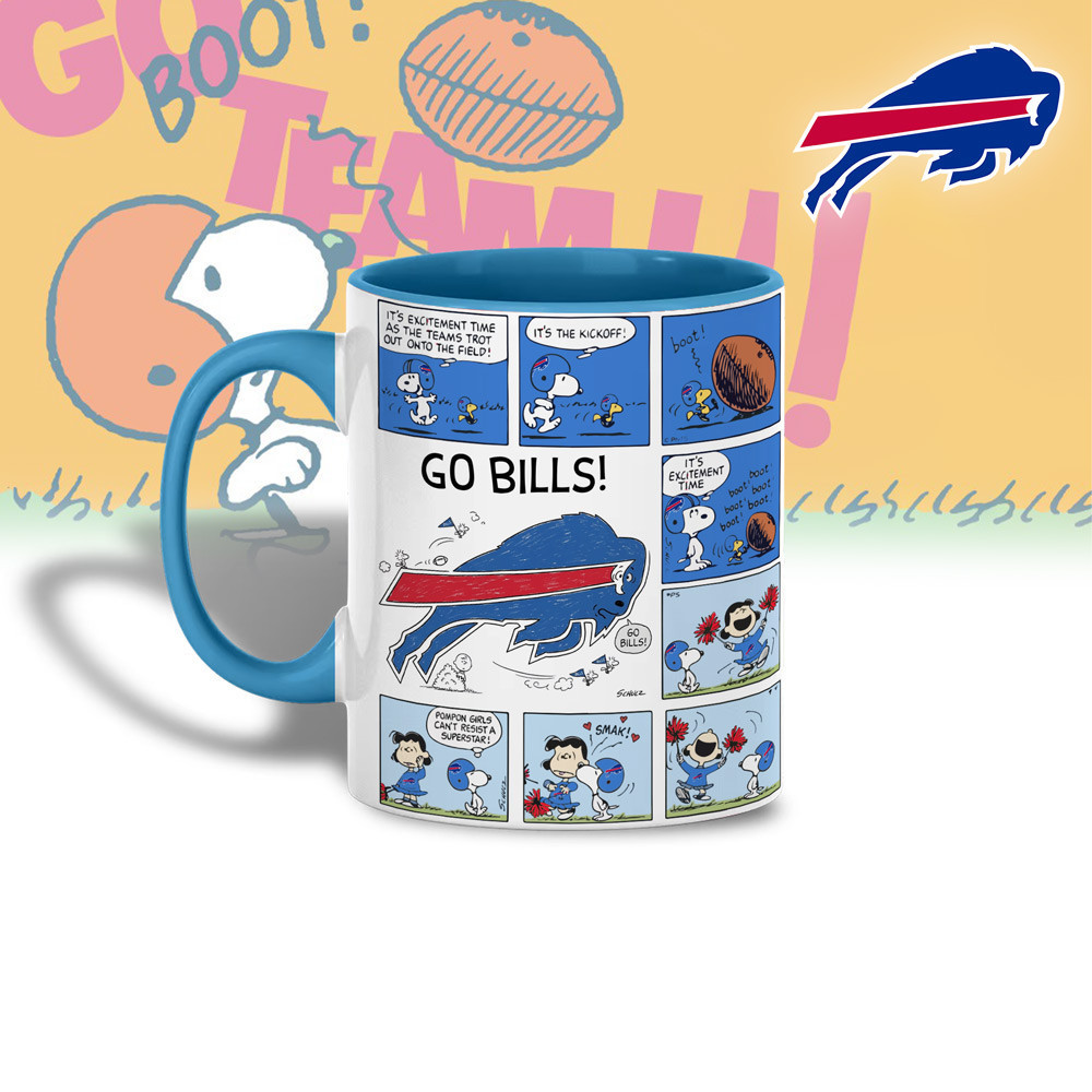 Buffalo Bills | Premium NFL Peanuts Comic Mug HY