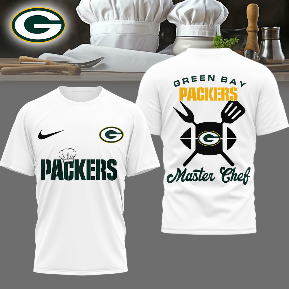 Green Bay Packers | Premium NFL Master Chef 3D Shirt HI