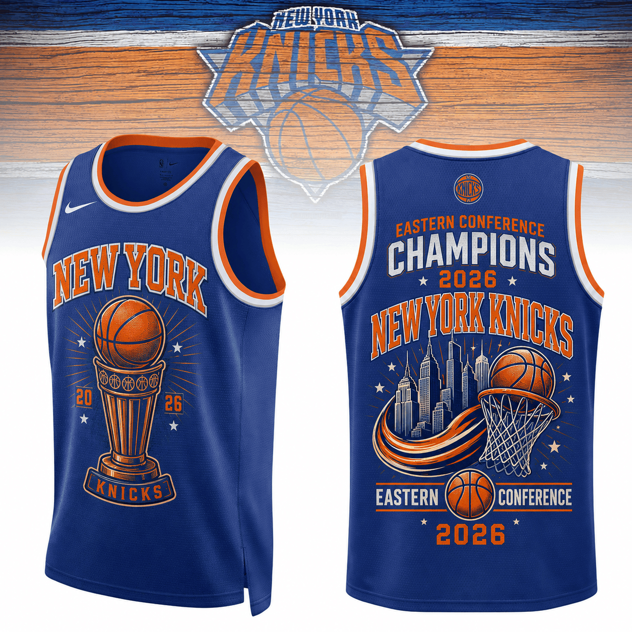 New York Knicks | Premium NBA Eastern Conference 2026 Tank Top TD