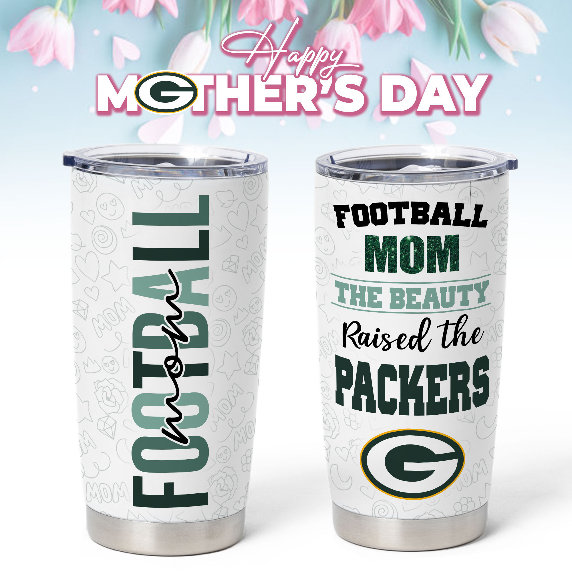 Green Bay Packers | Premium NFL Mother Day Tumbler NP