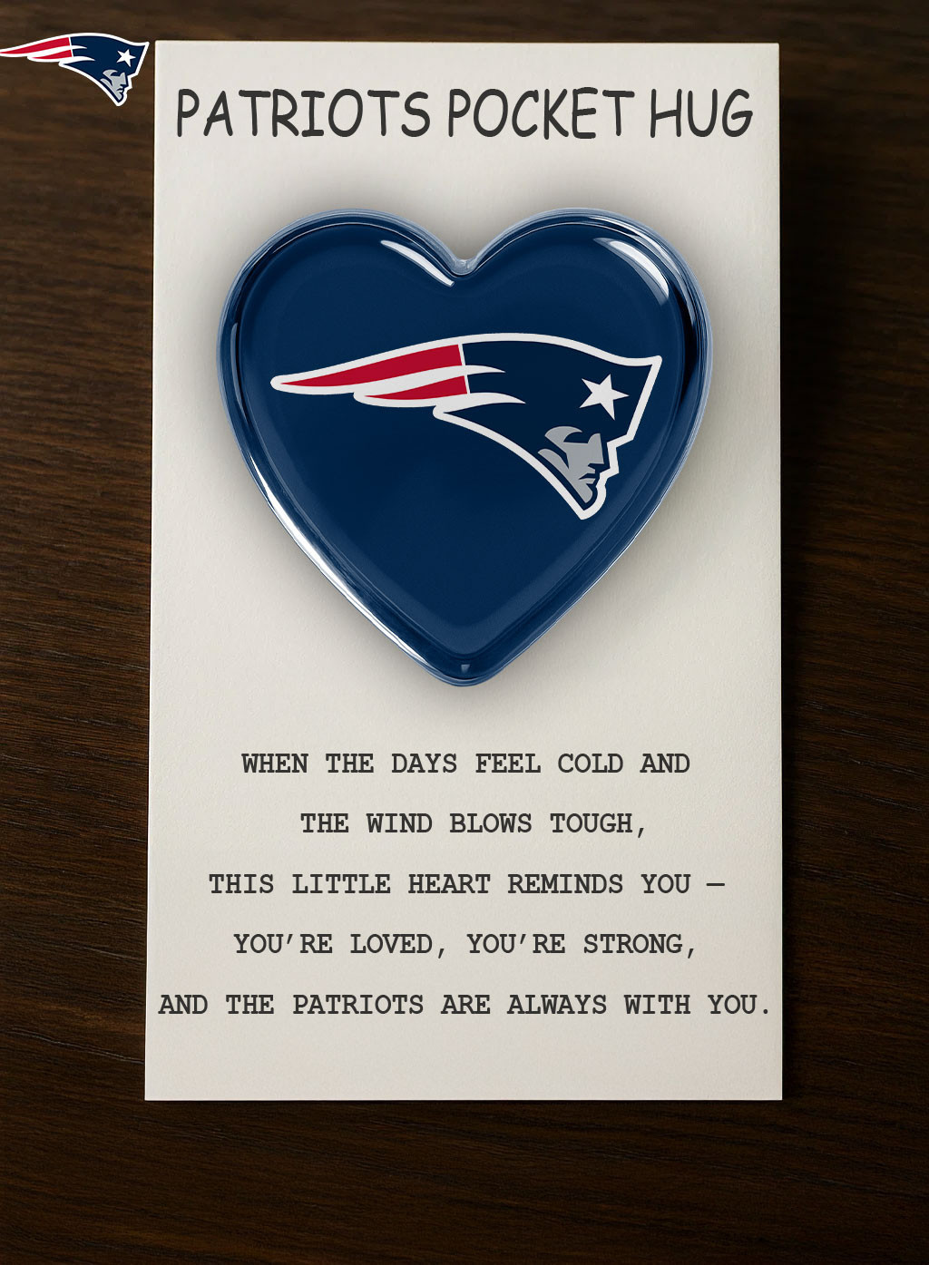 New England Patriots | Premium NFL Pocket Hug TD