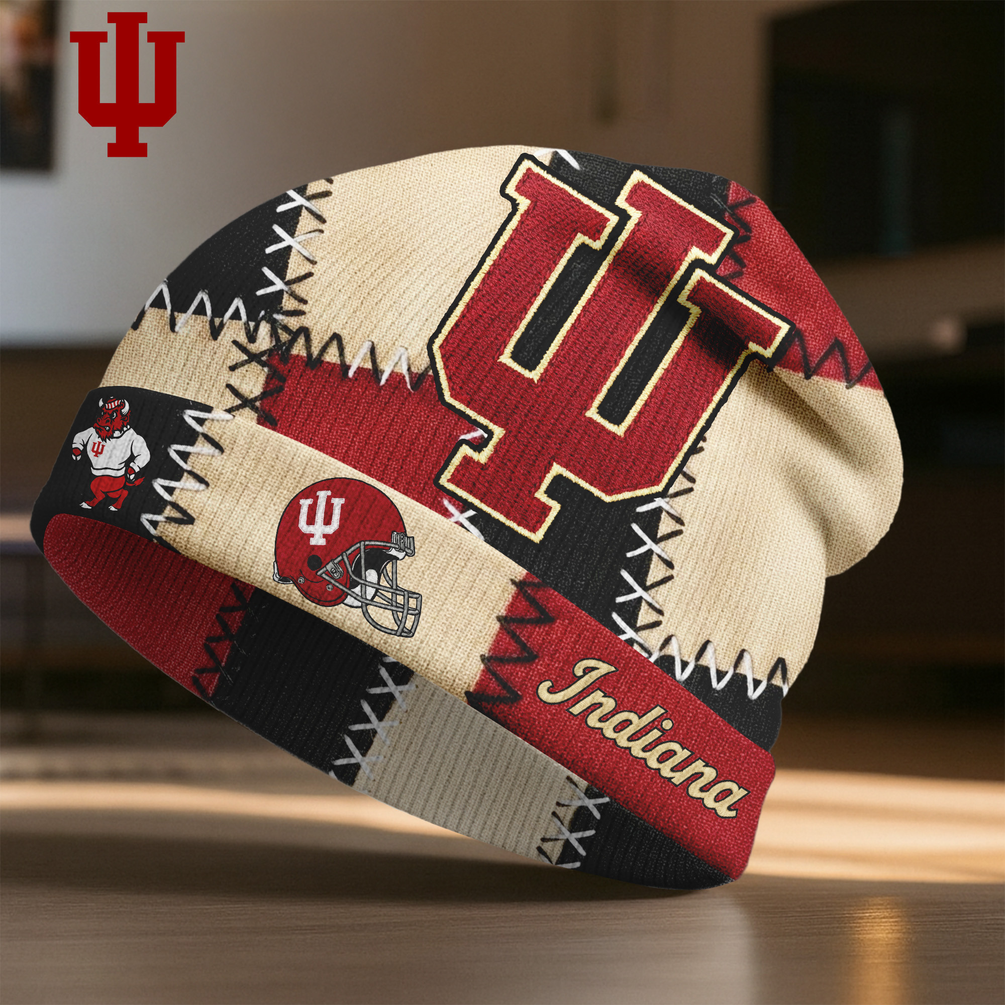 Indiana Hoosiers | Premium NCAA Pride Beanie Hat NY