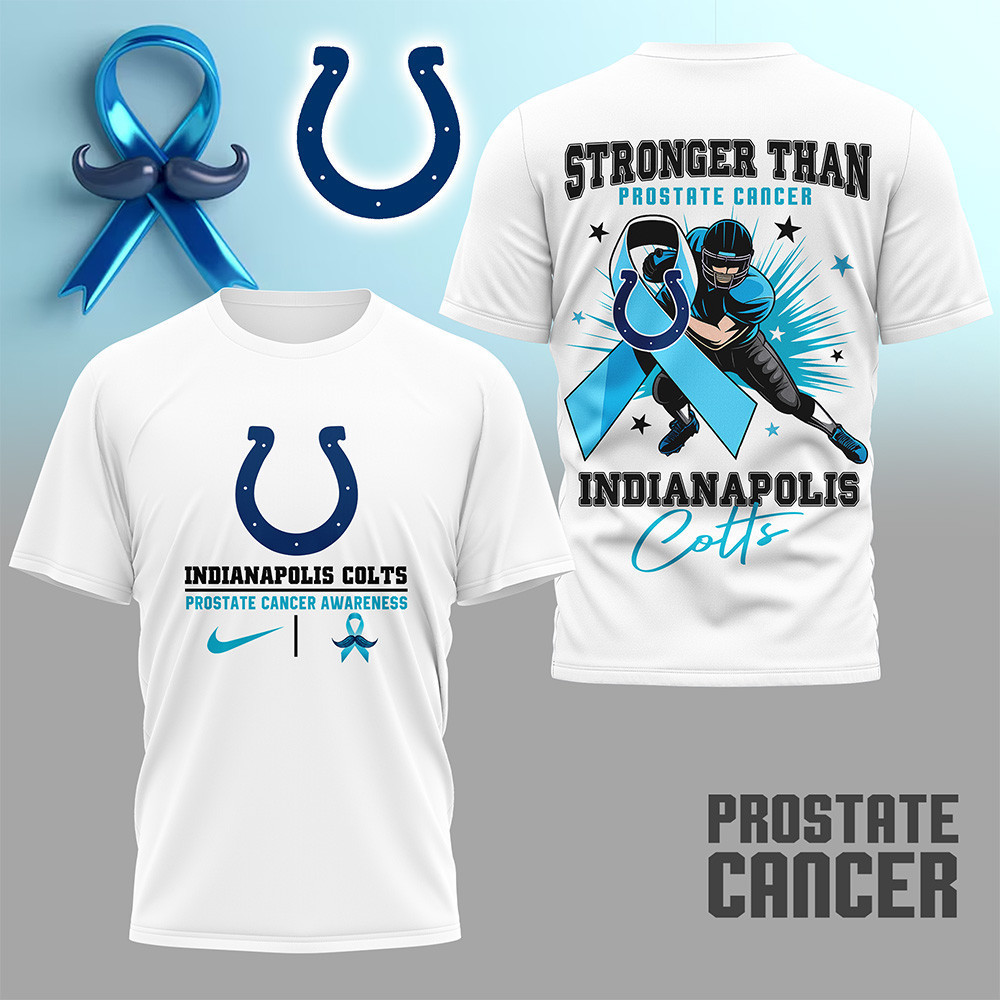 Indianapolis Colts | Premium NFL Prostate Cancer Awareness Month Shirt HI