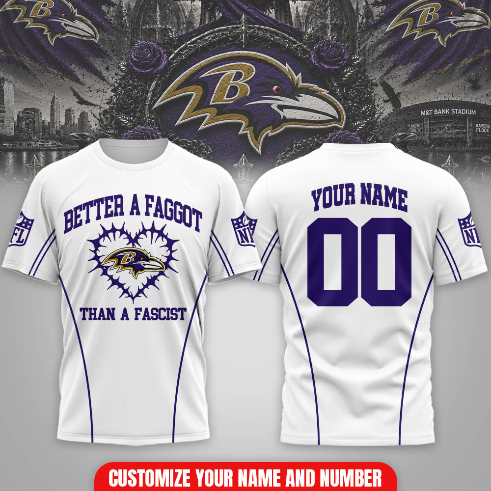 Baltimore Ravens | Premium NFL Love Wins Team 3D Shirt NTH1