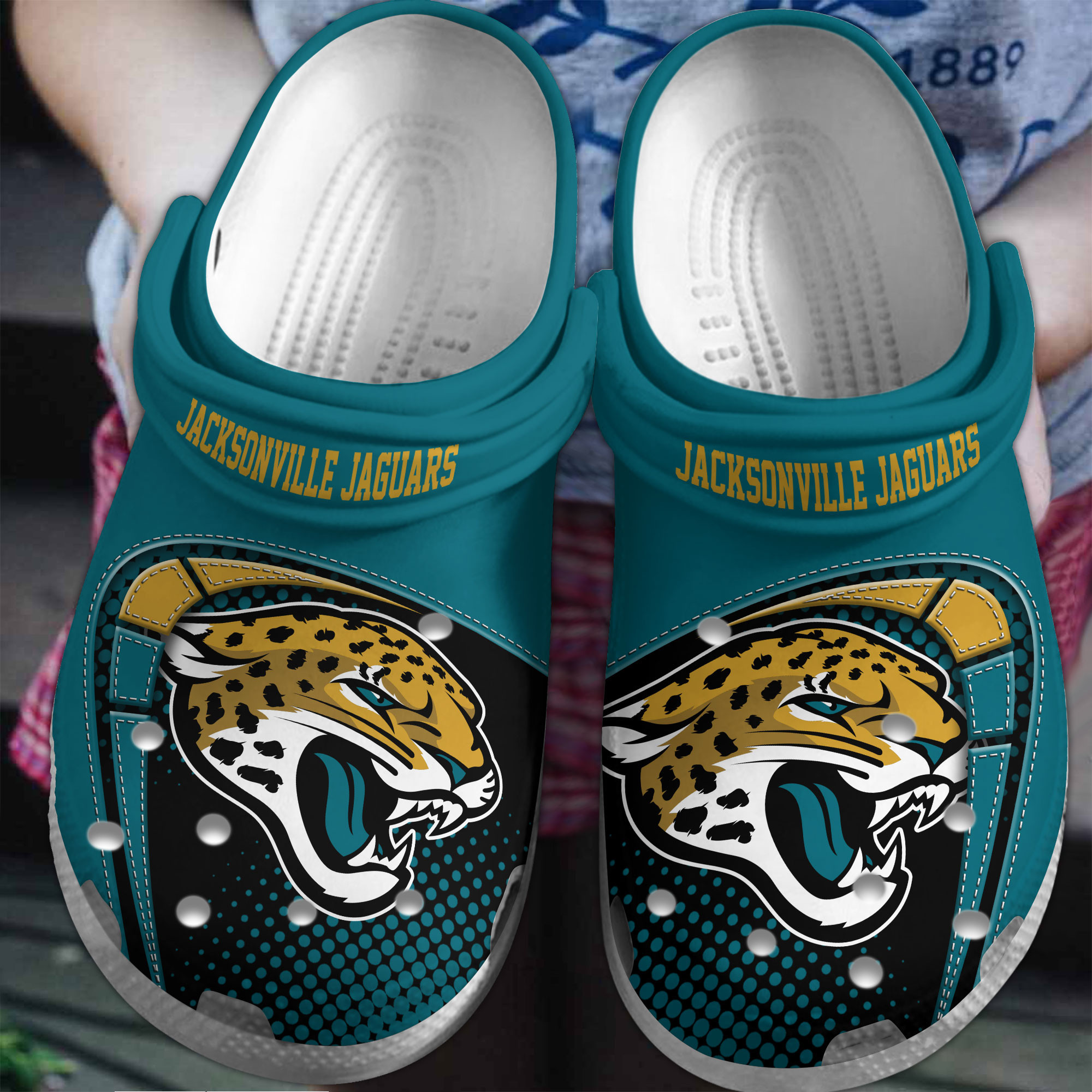 Jacksonville Jaguars | Premium NFL Crocs Shoes NY