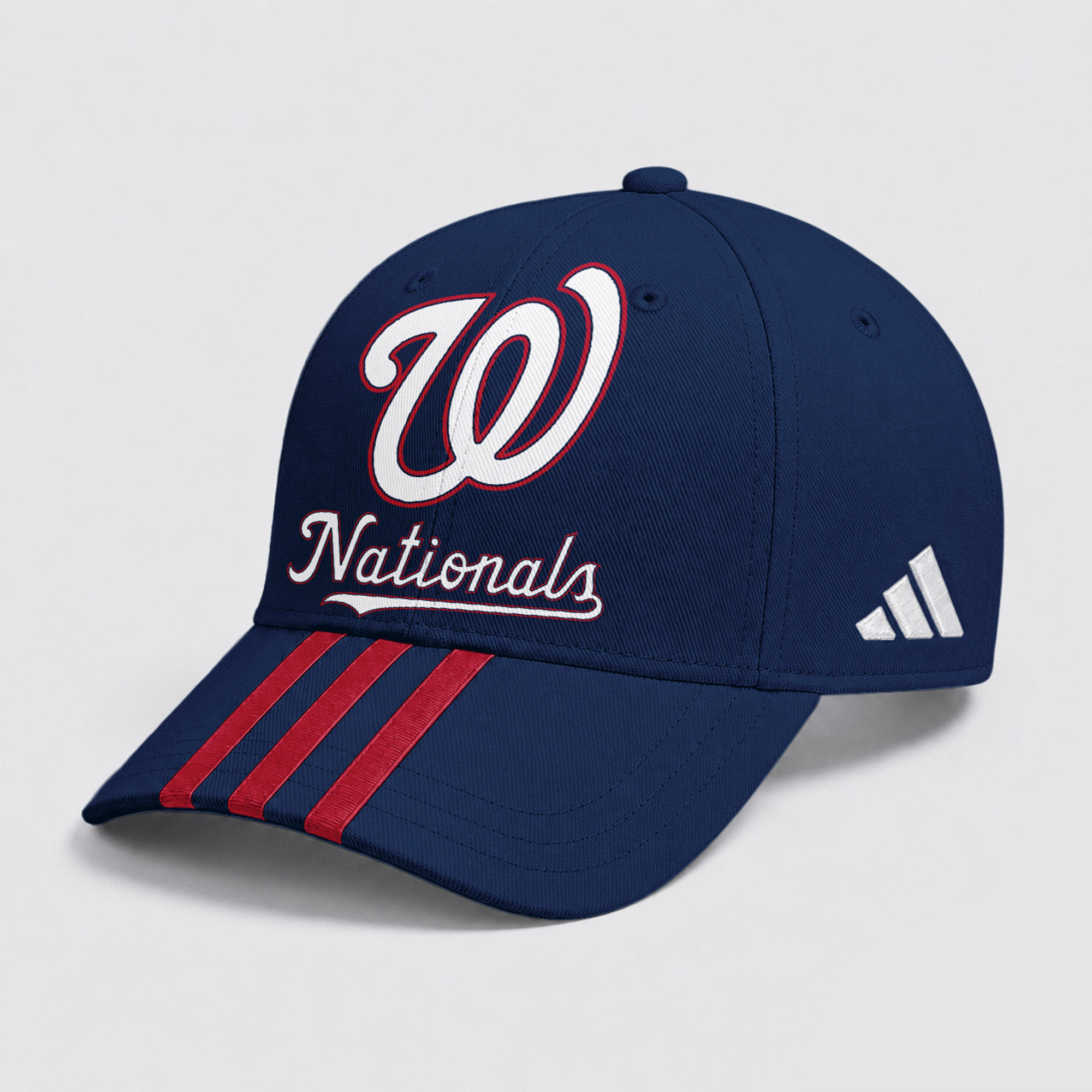 Washington Nationals | Premium MLB Signature Triple Stripe Fan Baseball Cap