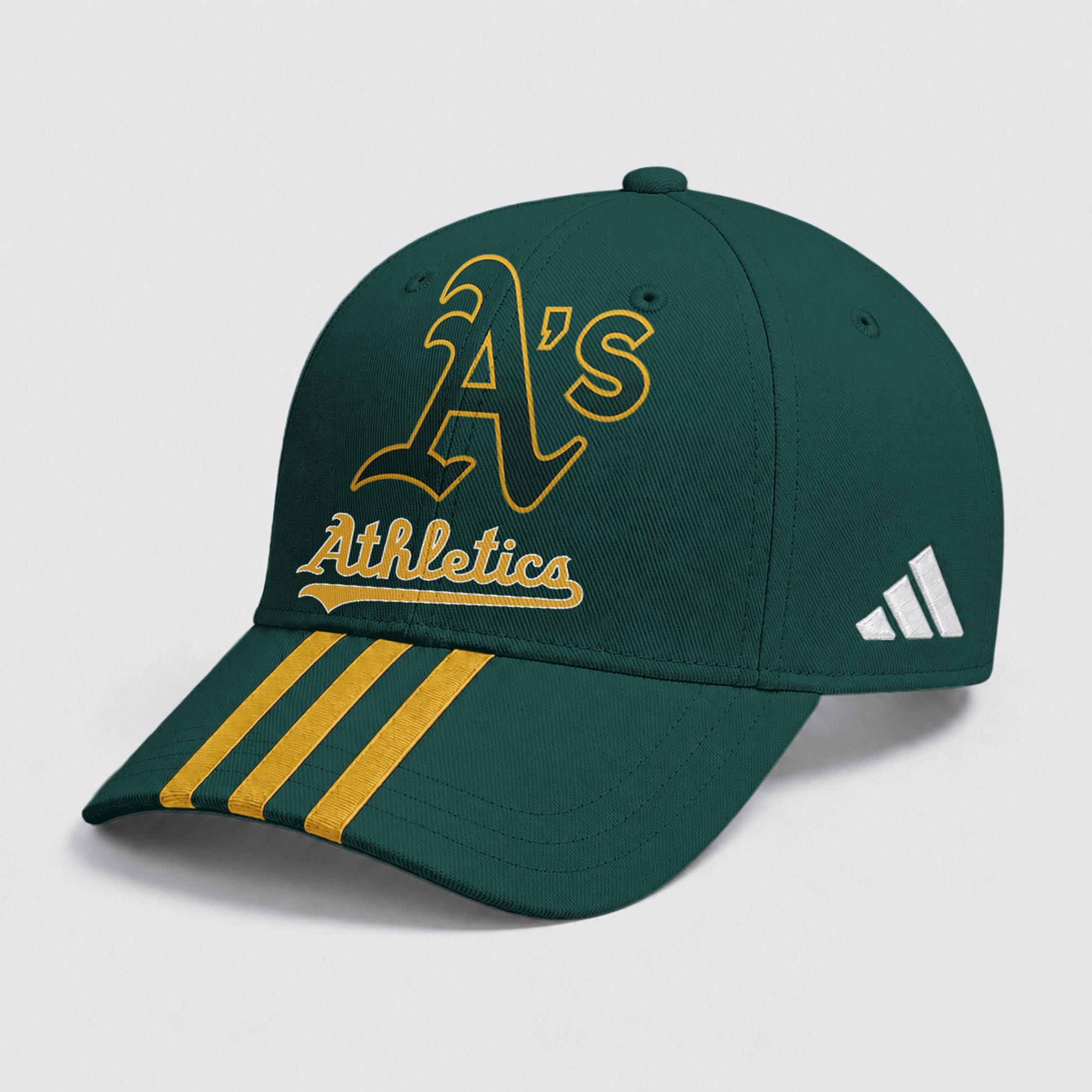 Athletics | Premium MLB Signature Triple Stripe Fan Baseball Cap