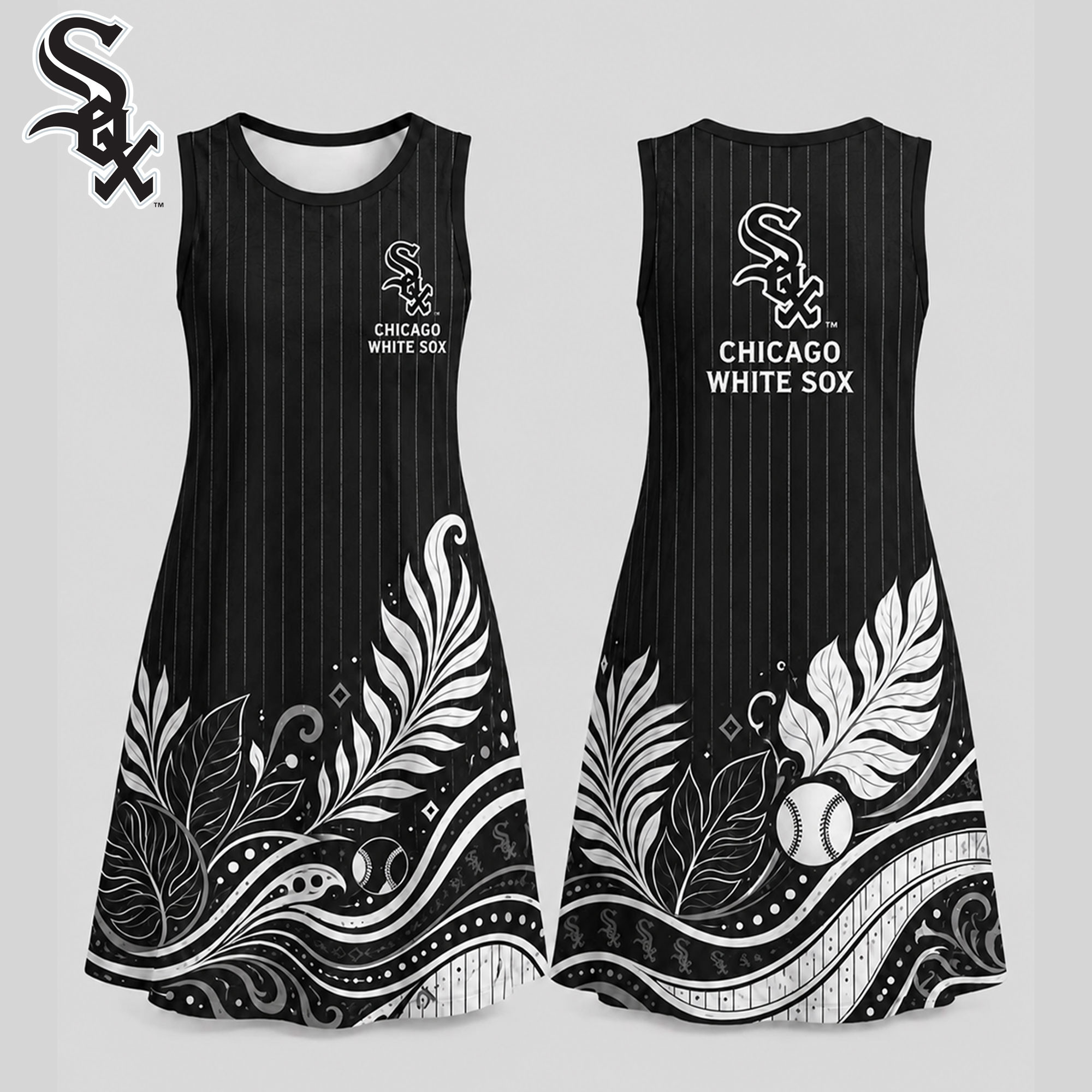 Chicago White Sox | Premium MLB Floral Dress TD