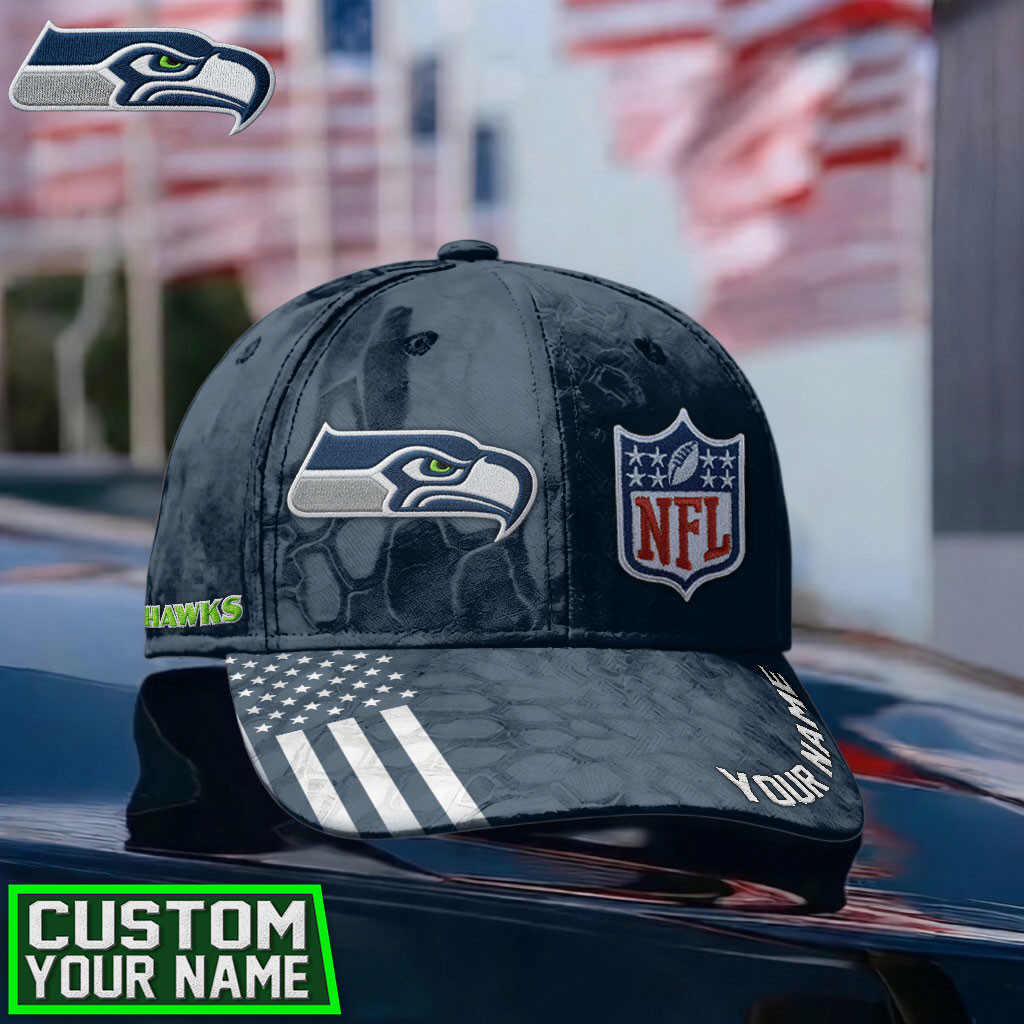 Seattle Seahawks | Premium NFL Heritage Custom Cap NTH1