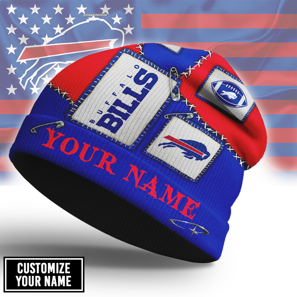 Buffalo Bills | Premium NFL Heritage Patch Beanie Hat NTH1
