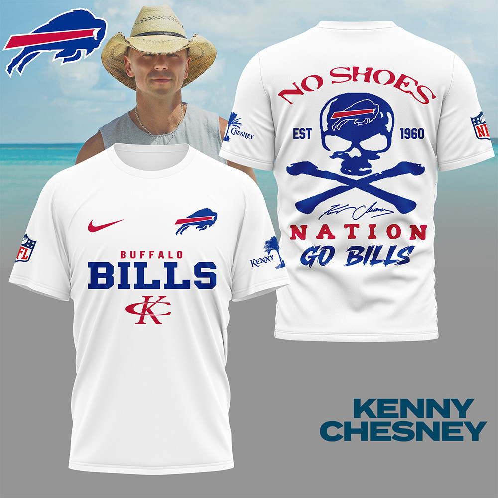 Buffalo Bills | Premium NFL Kenny Chesney Fan 3D Shirt NY