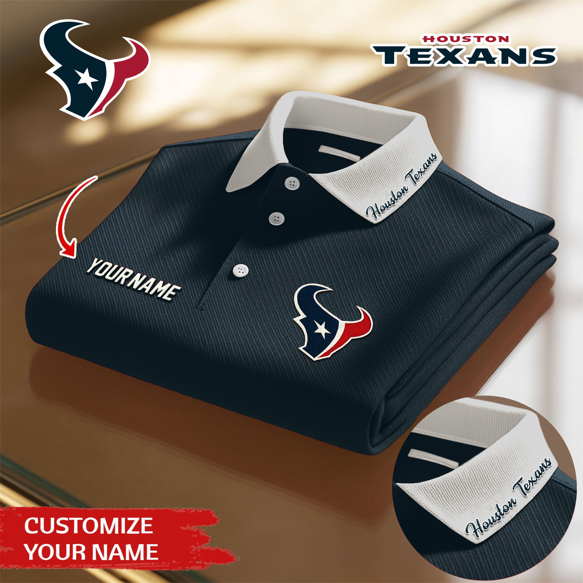 Houston Texans | Premium NFL Polo Shirt TD