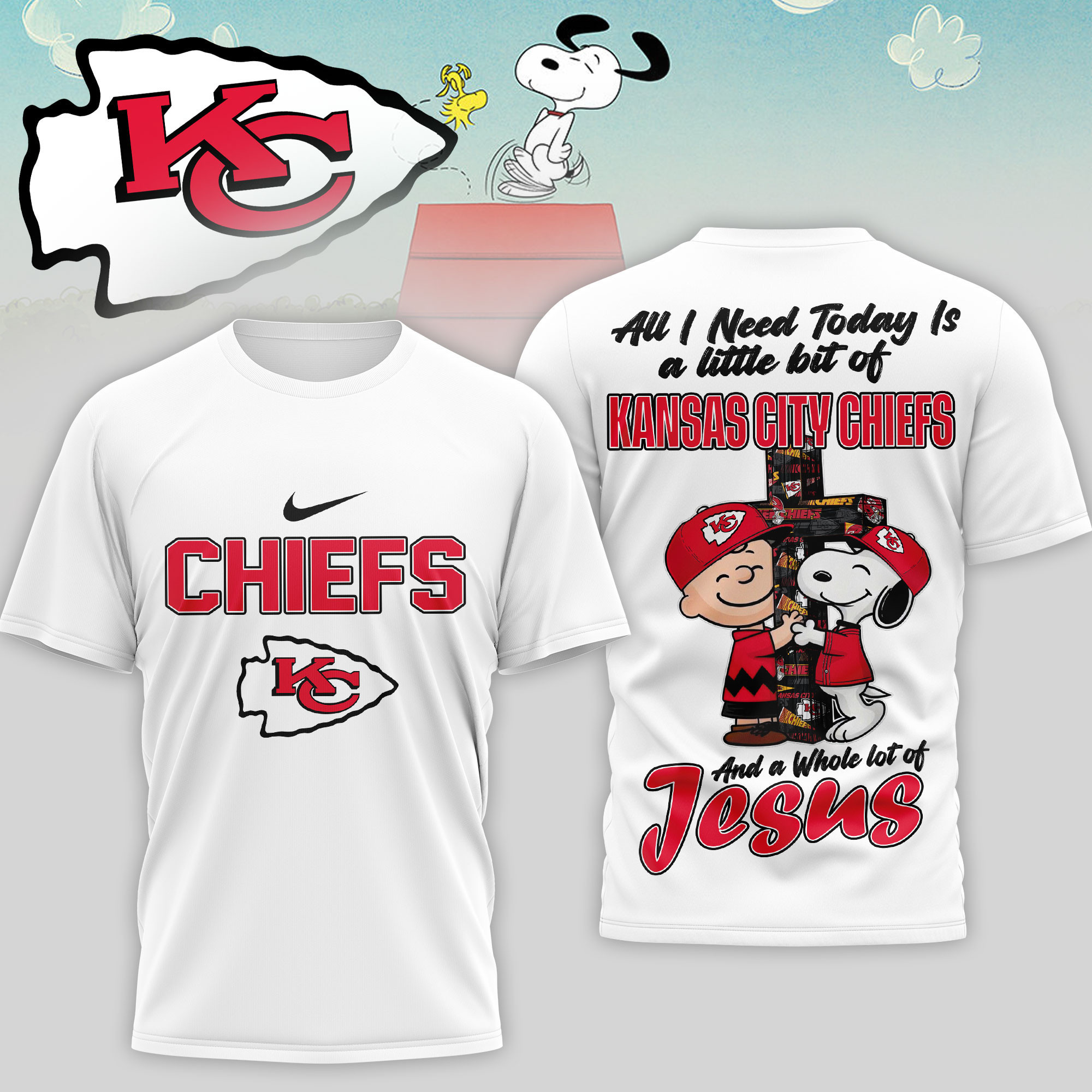 Kansas City Chiefs | Premium NFL League Blessing 3D Shirt NTH1