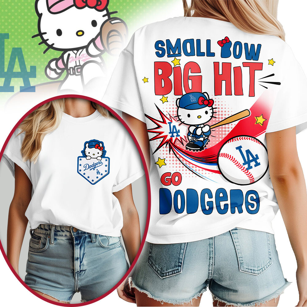 Los Angeles Dodgers | Premium MLB Hello Kitty Women Shirt HY