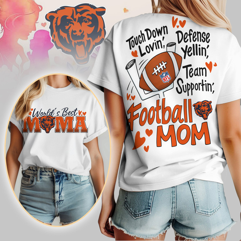 Chicago Bears | Premium NFL Mother Day Football Mama 3D Shirt HY