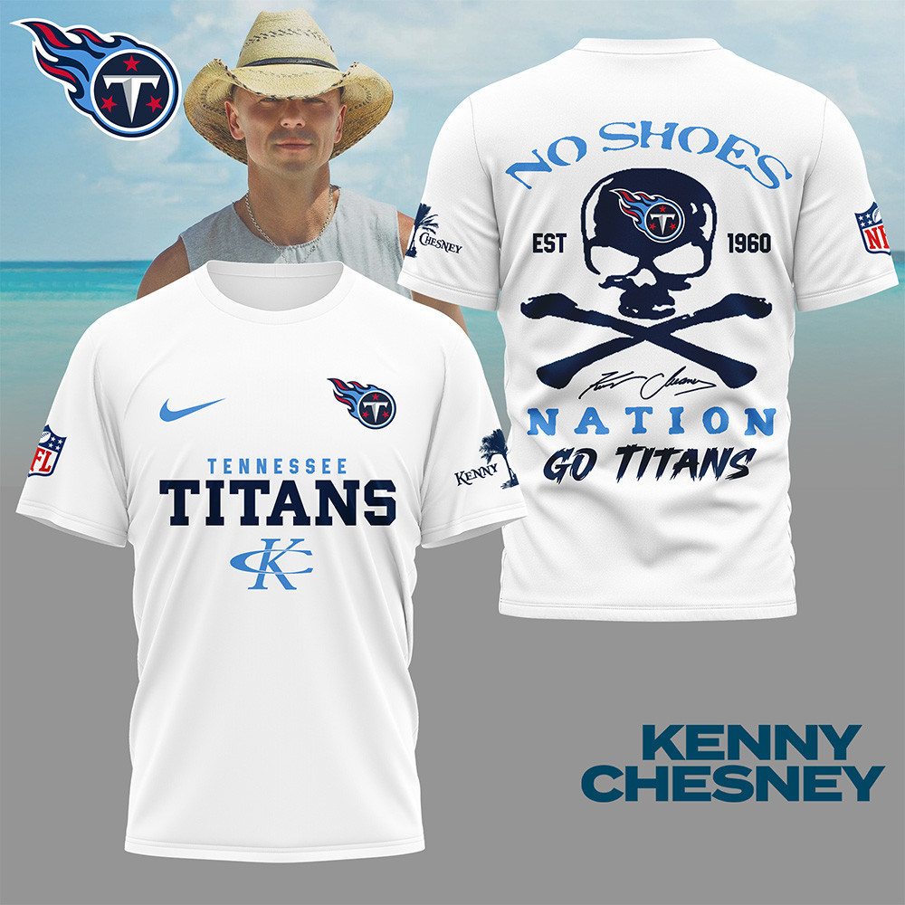 Tennessee Titans | Premium NFL Kenny Chesney Fan 3D Shirt NY