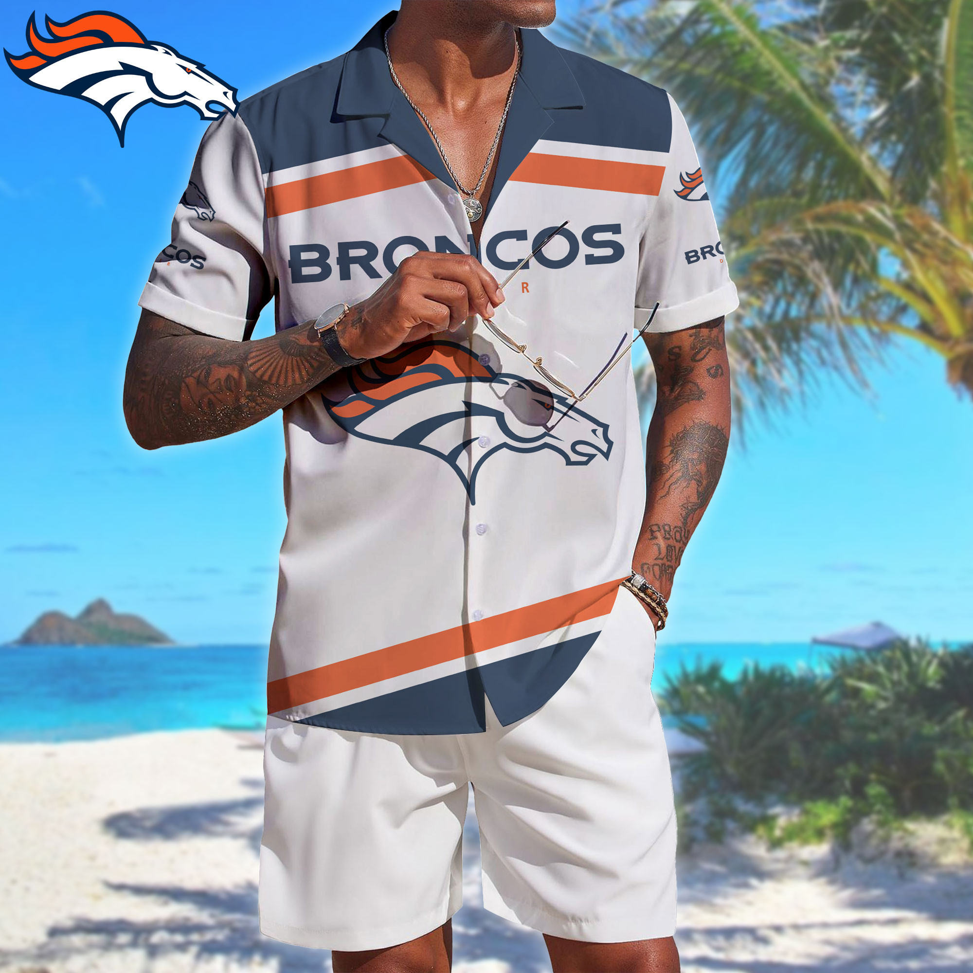Denver Broncos | Premium NFL Summer Beach Hawaiian Shirt NTH1