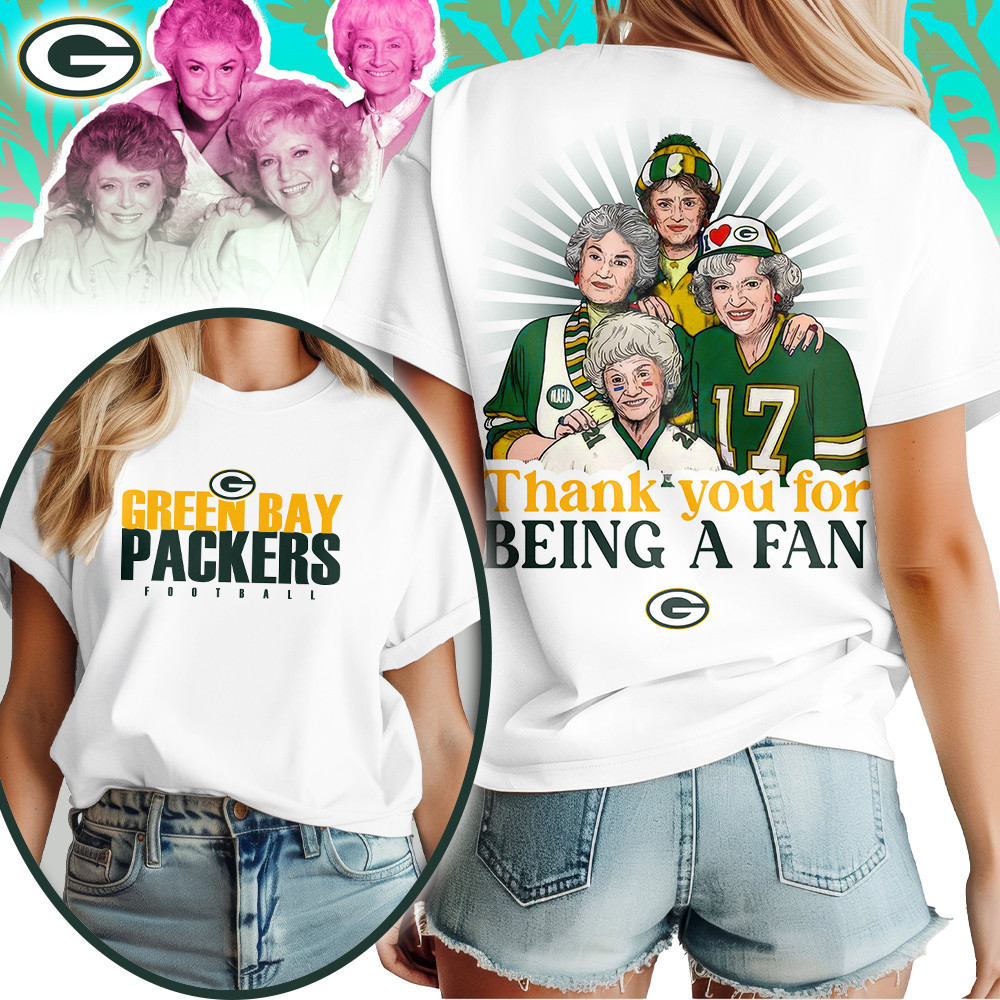 Green Bay Packers | Premium NFL and The Golden Girls Fan Shirt HI
