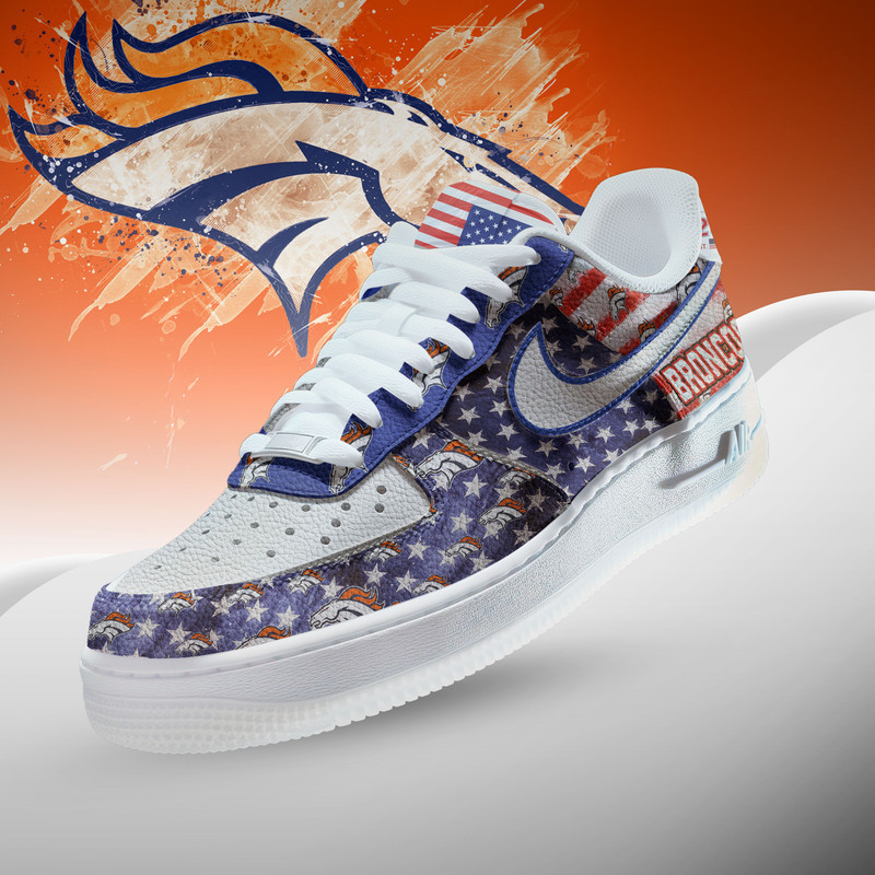 Denver Broncos | Premium NFL 250 Years Of America AF1 Shoes HY