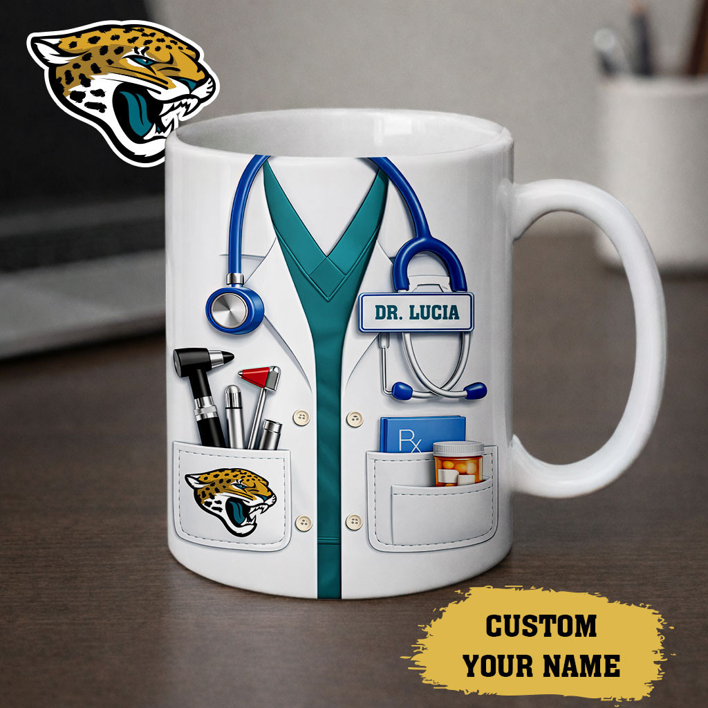 Jacksonville Jaguars | Premium NFL Personalized Medical Mug NY