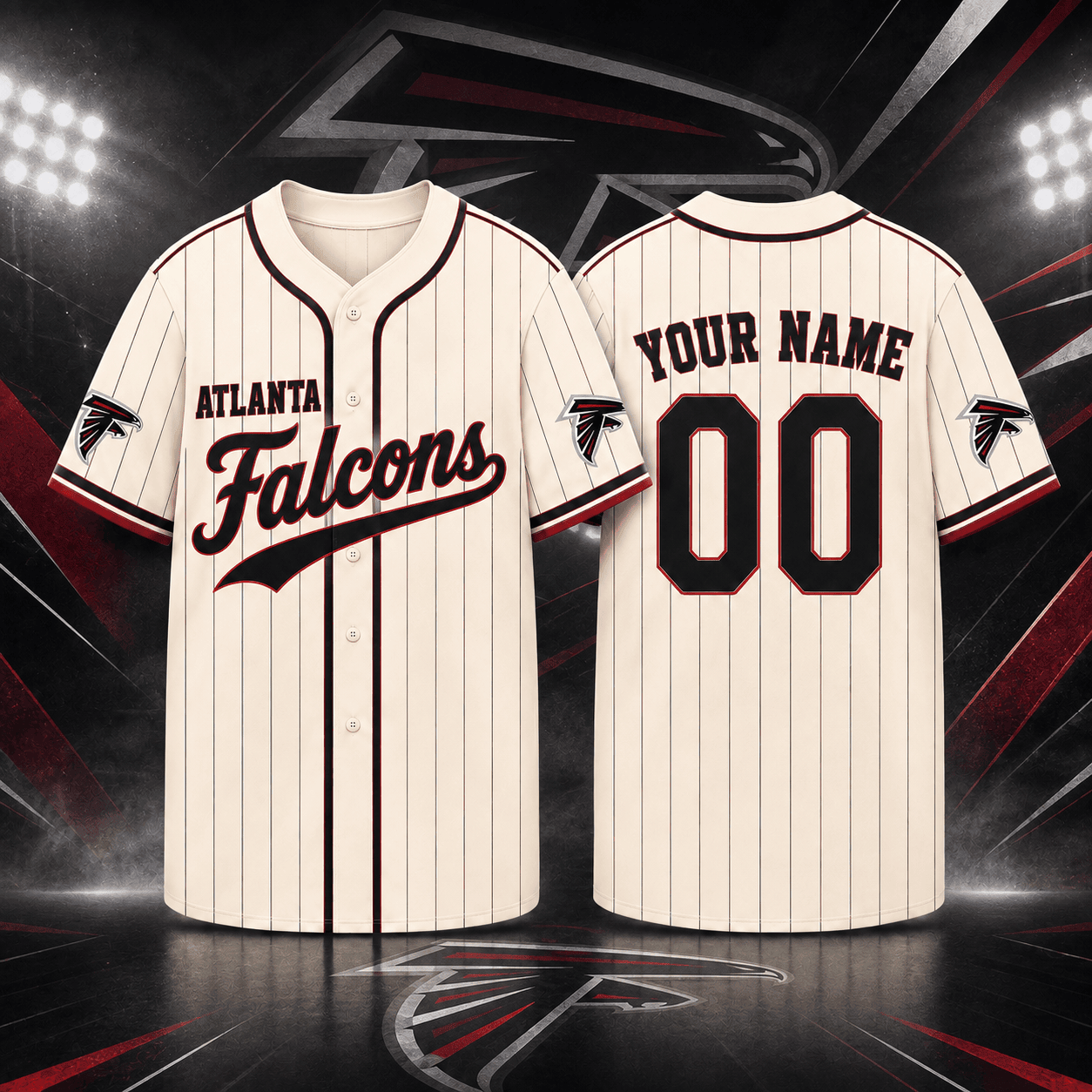 Atlanta Falcons | Premium NFL Personalized Game Day Jersey NNK