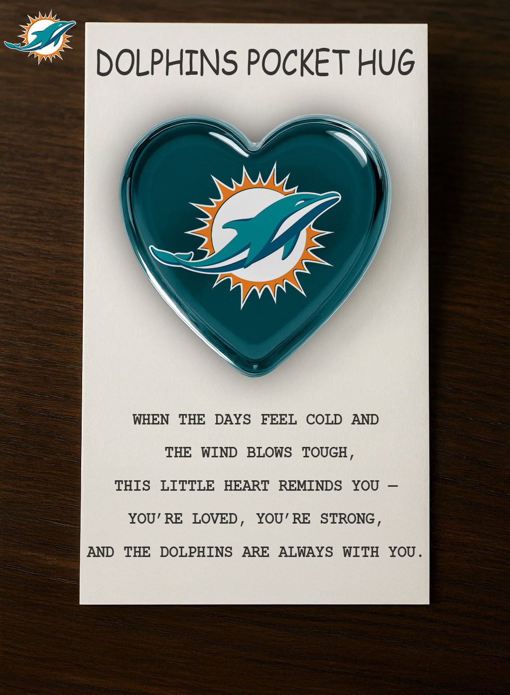 Miami Dolphins | Premium NFL Pocket Hug TD