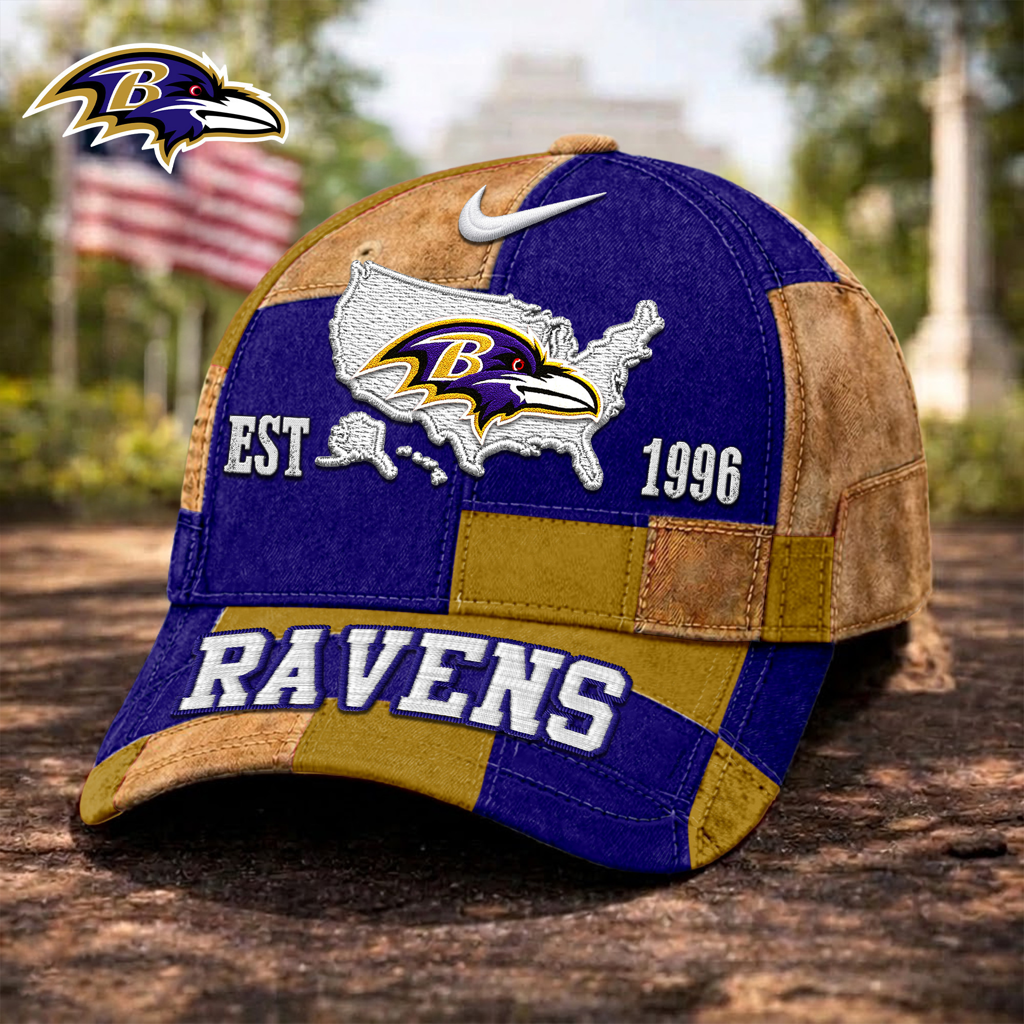 Baltimore Ravens | Premium NFL Heritage Game Day Classic Cap TD