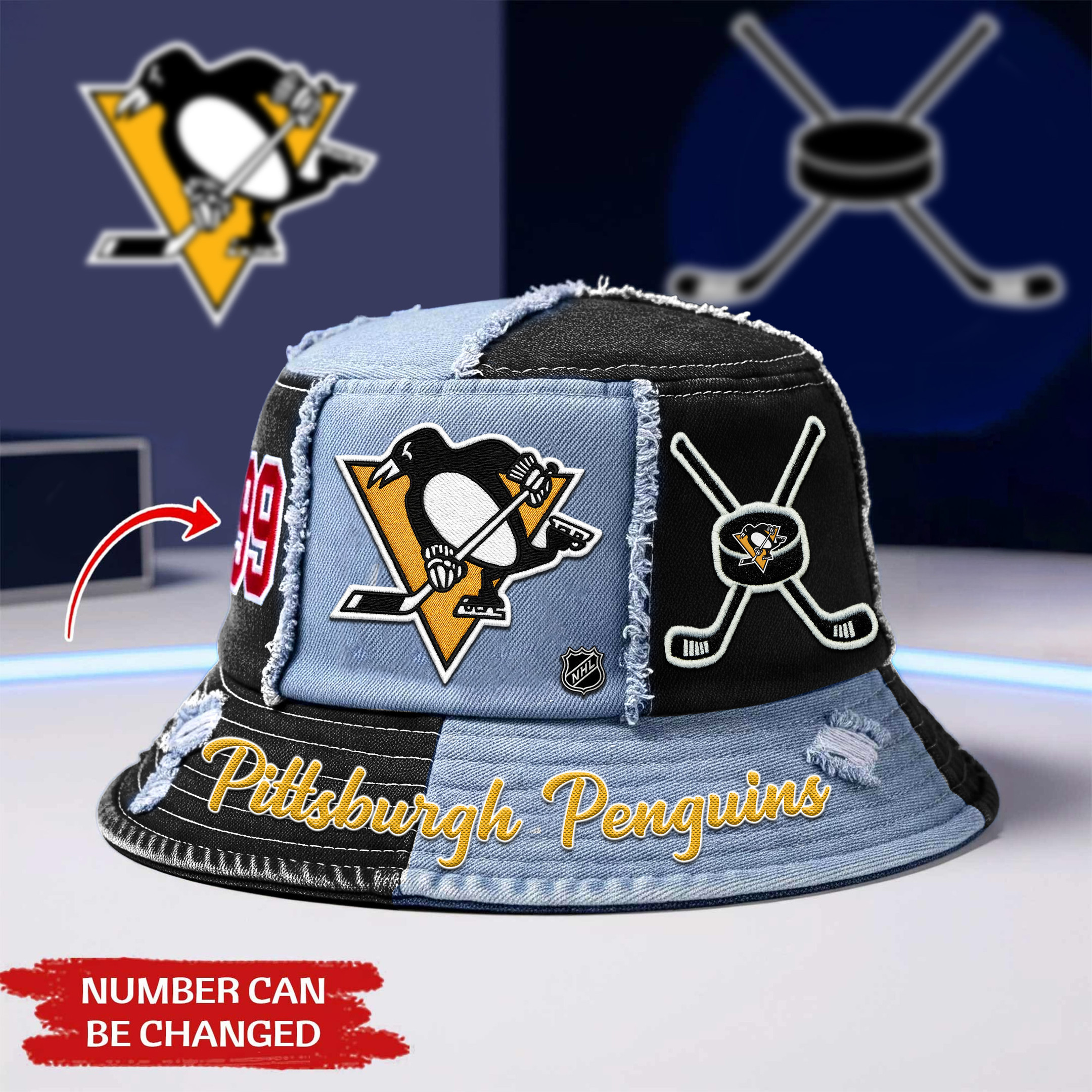 Pittsburgh Penguins | Premium NHL Bucket Hat TD