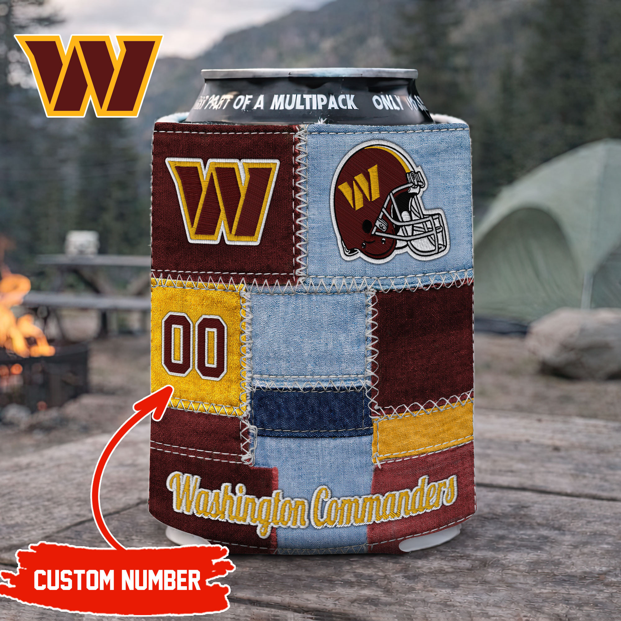 Washington Commanders | Premium NFL Game Day Can Koozie NY