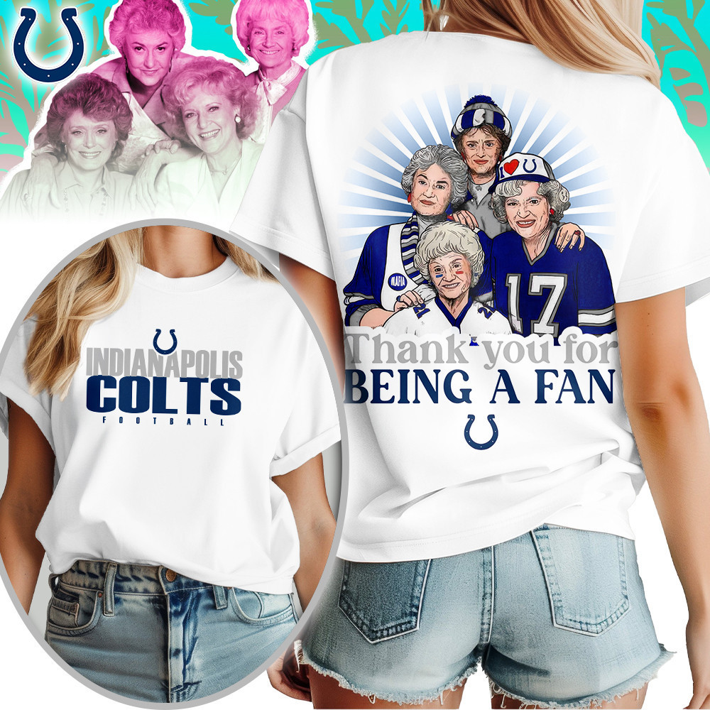 Indianapolis Colts | Premium NFL and The Golden Girls Fan Shirt HI
