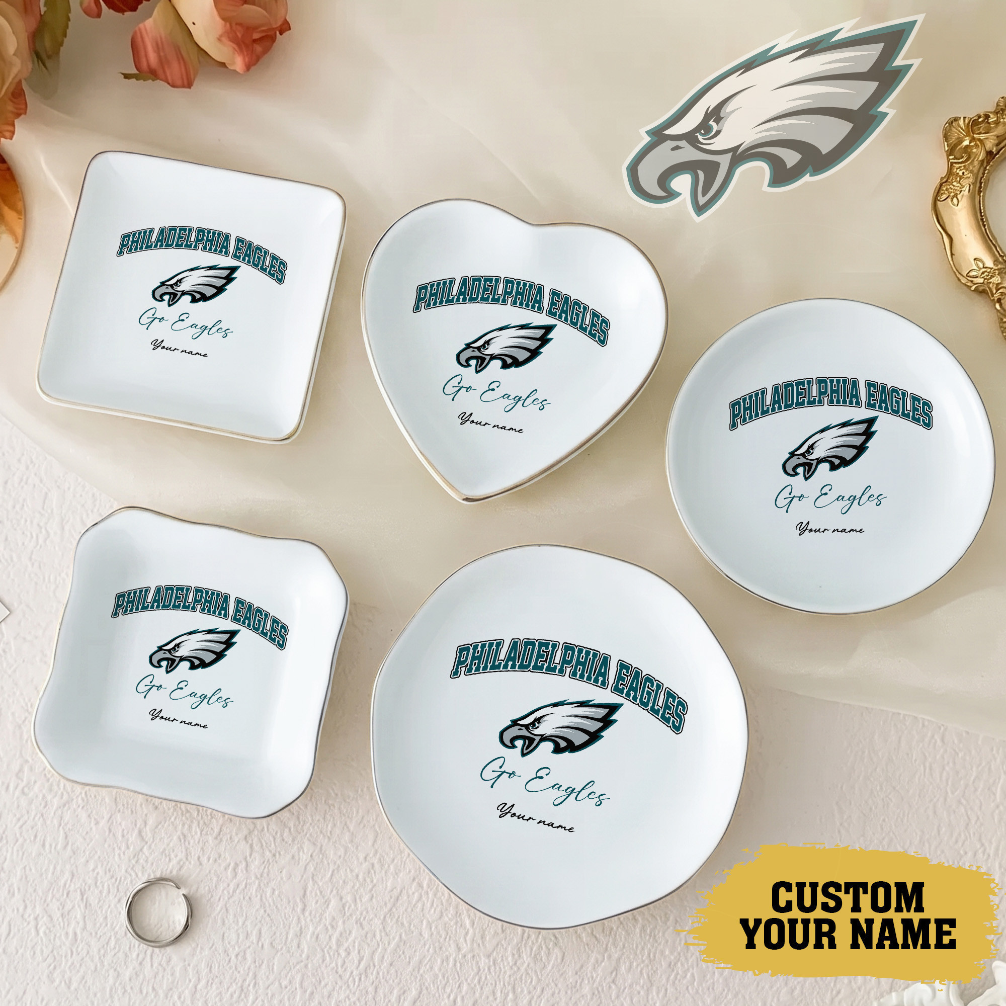 Philadelphia Eagles | Premium NFL Game Day Jewelry Dish NY