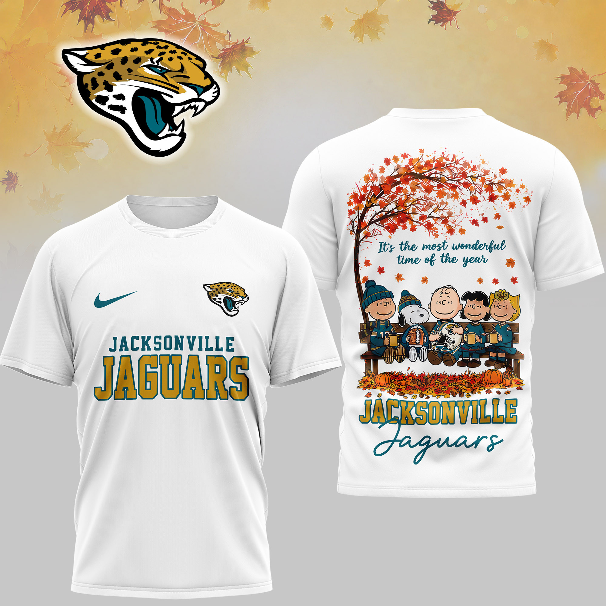 Jacksonville Jaguars | Premium NFL It's the Most Wonderful Time of the Year 3D Shirt NY
