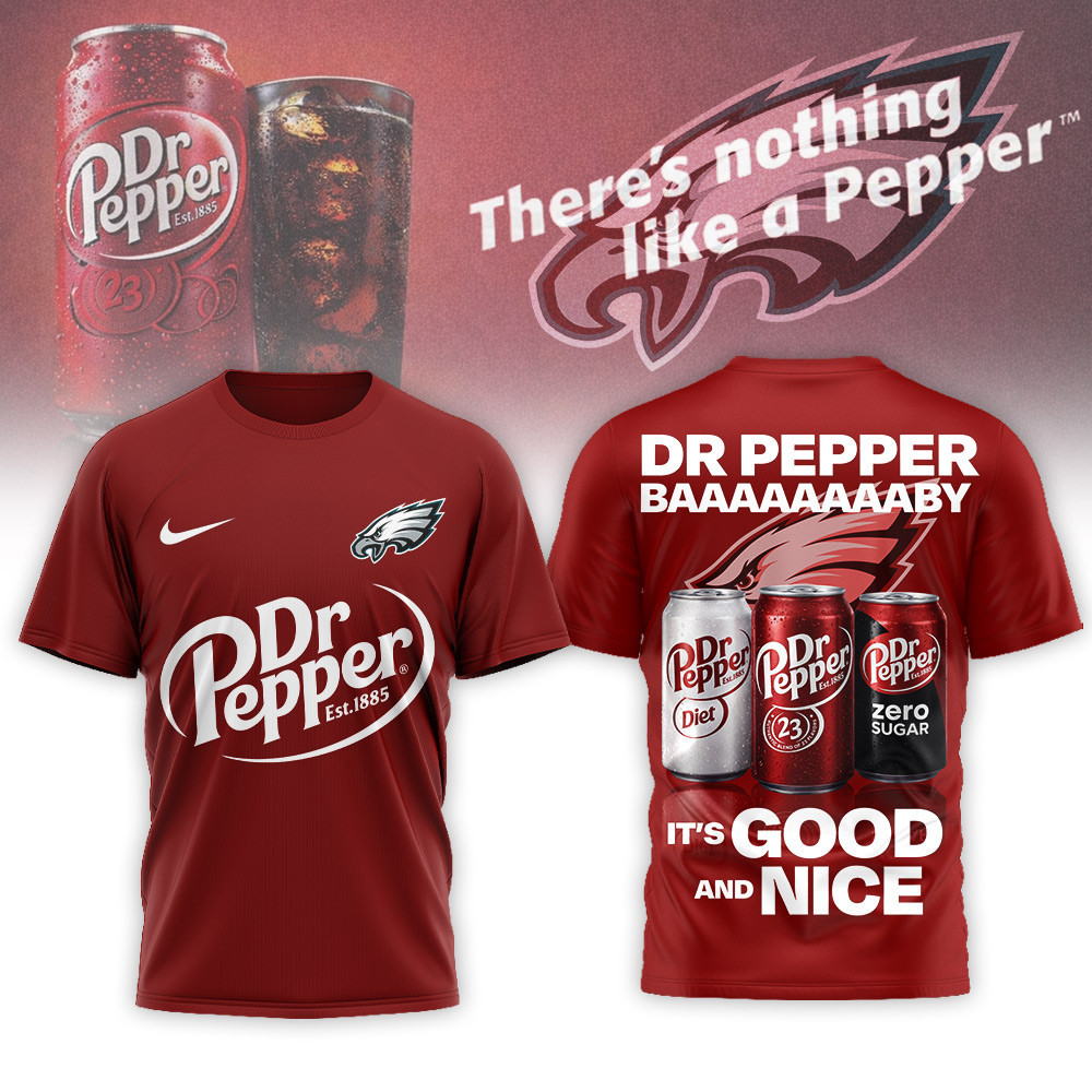 Philadelphia Eagles | Premium NFL Dr Pepper 3D Shirt NP