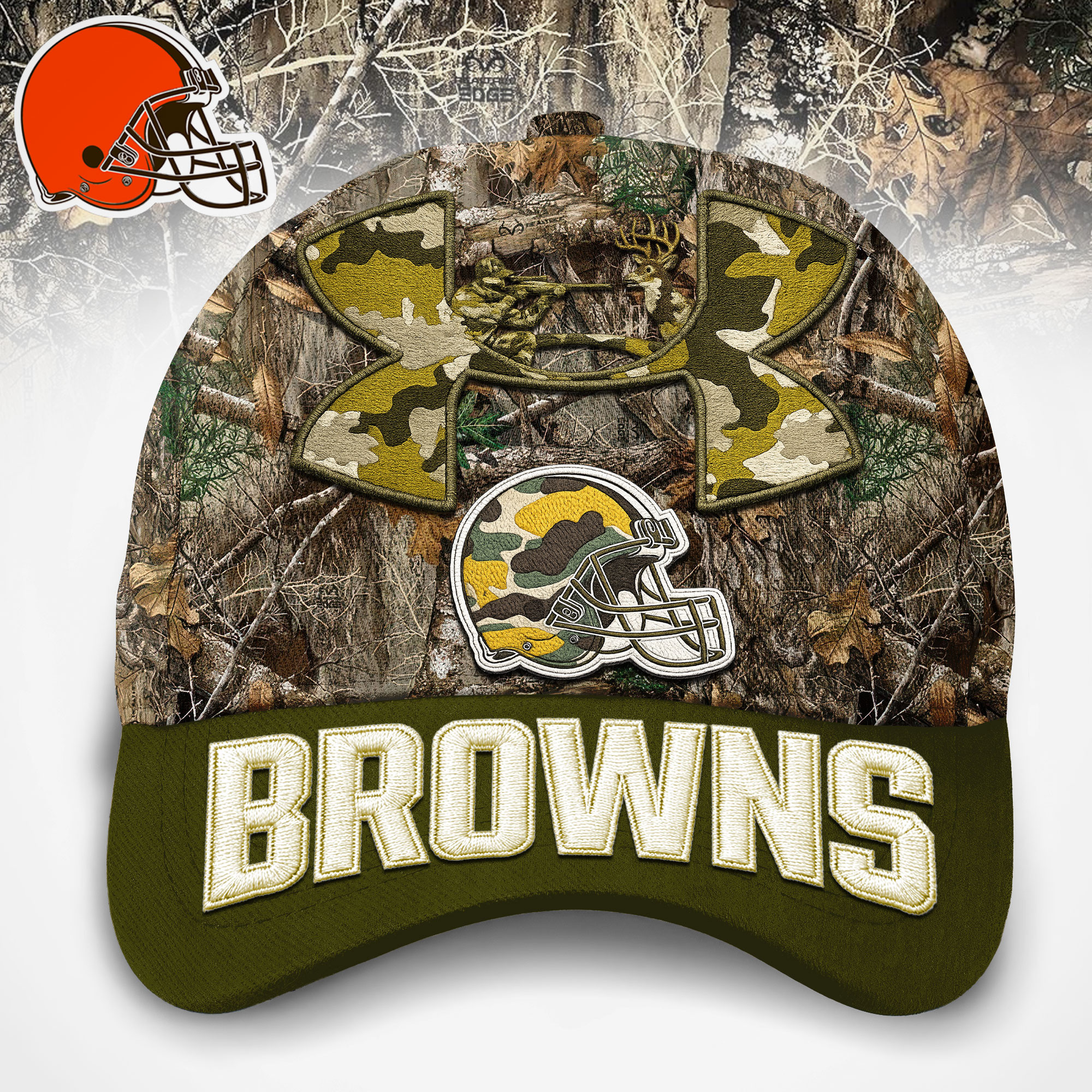 Cleveland Browns | Premium NFL Hunting Under Armour Classic Cap TD